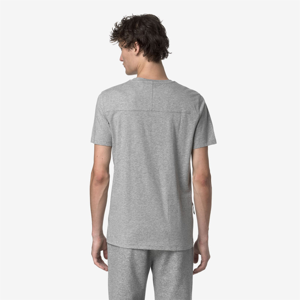 T-Shirts & Top_UNISEX_LEONIDE_T-Shirt_Grey Melange Mid - Commercial 6