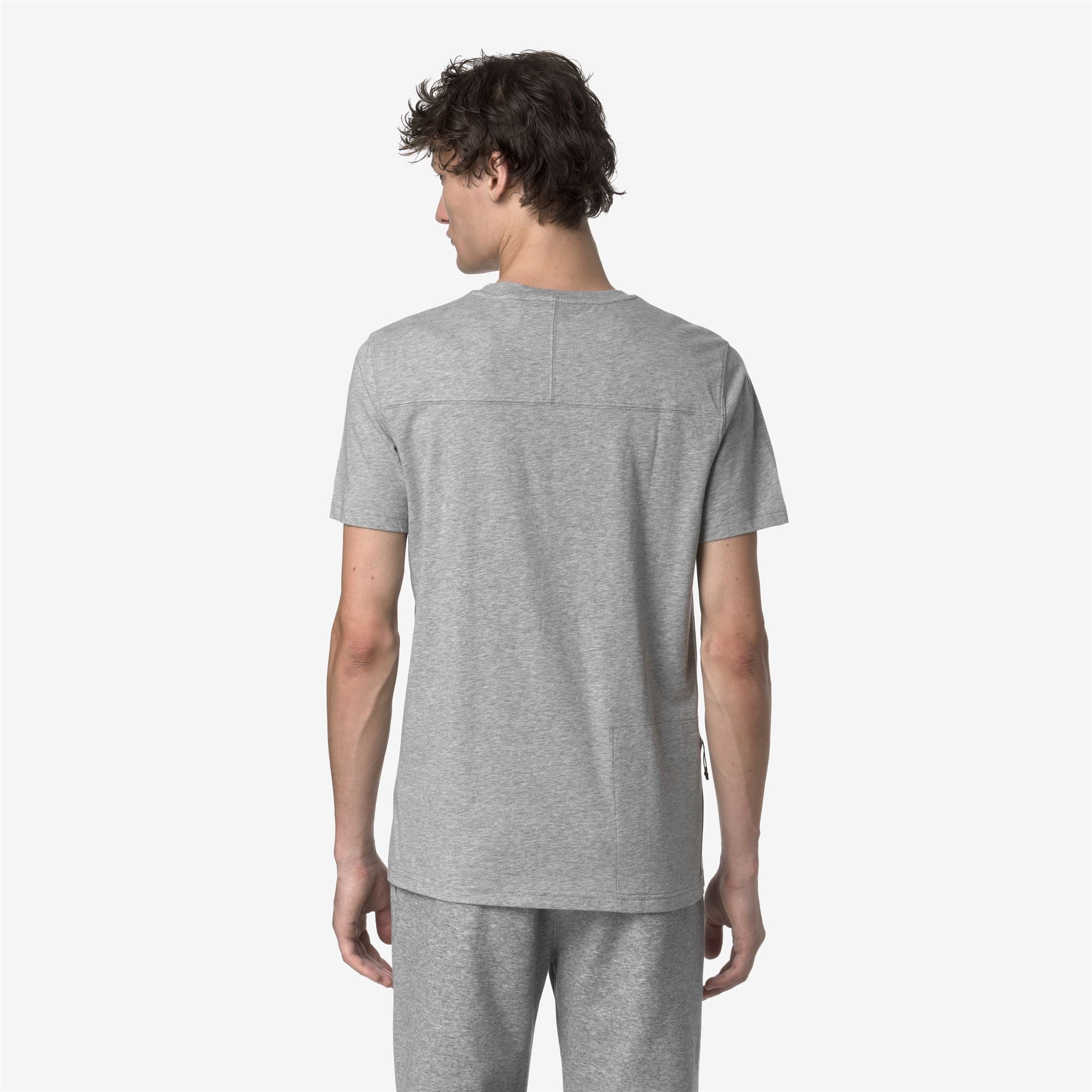 T-Shirts & Top_UNISEX_LEONIDE_T-Shirt_Grey Melange Mid - Commercial 6