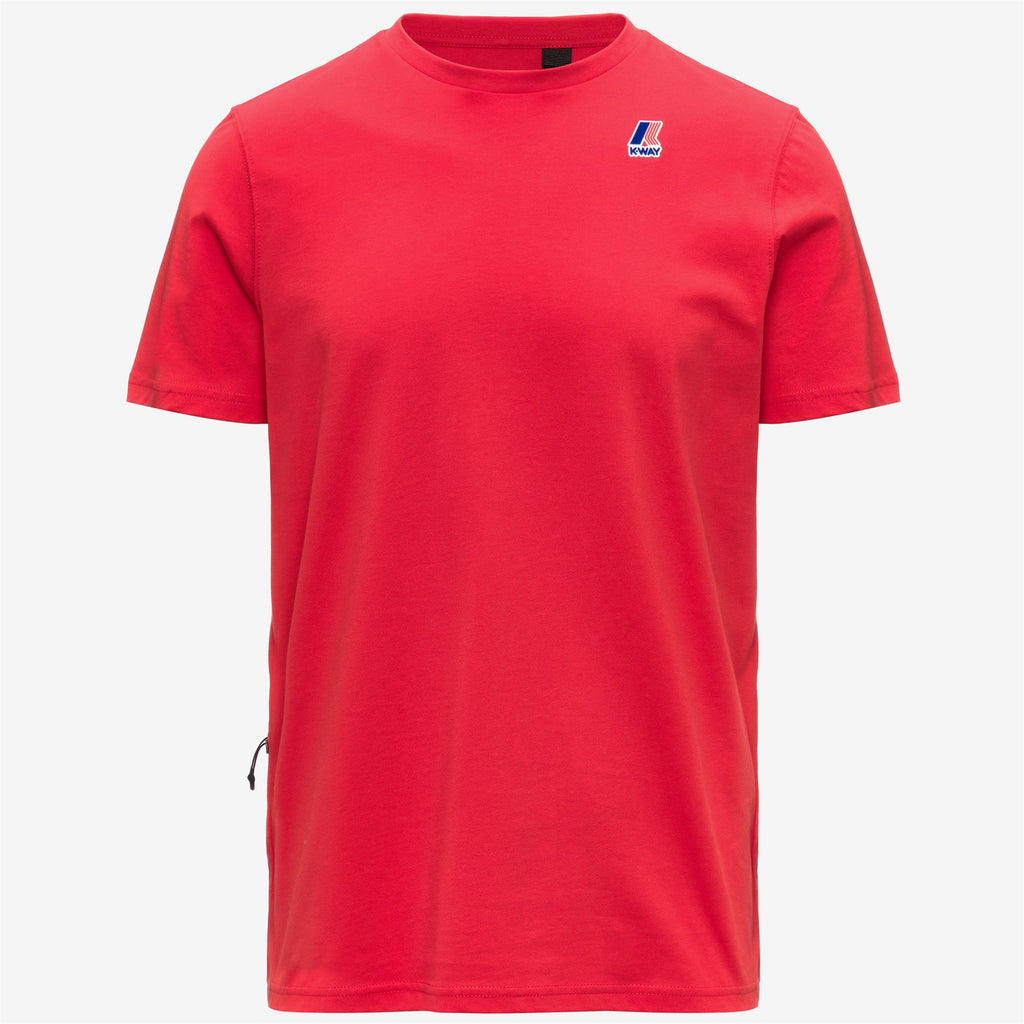 T-Shirts & Top_UNISEX_LEONIDE_T-Shirt_Red Poppy - Commercial 1