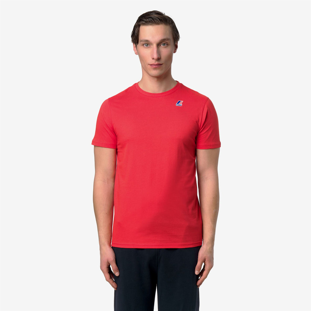 T-Shirts & Top_UNISEX_LEONIDE_T-Shirt_Red Poppy - Commercial 4