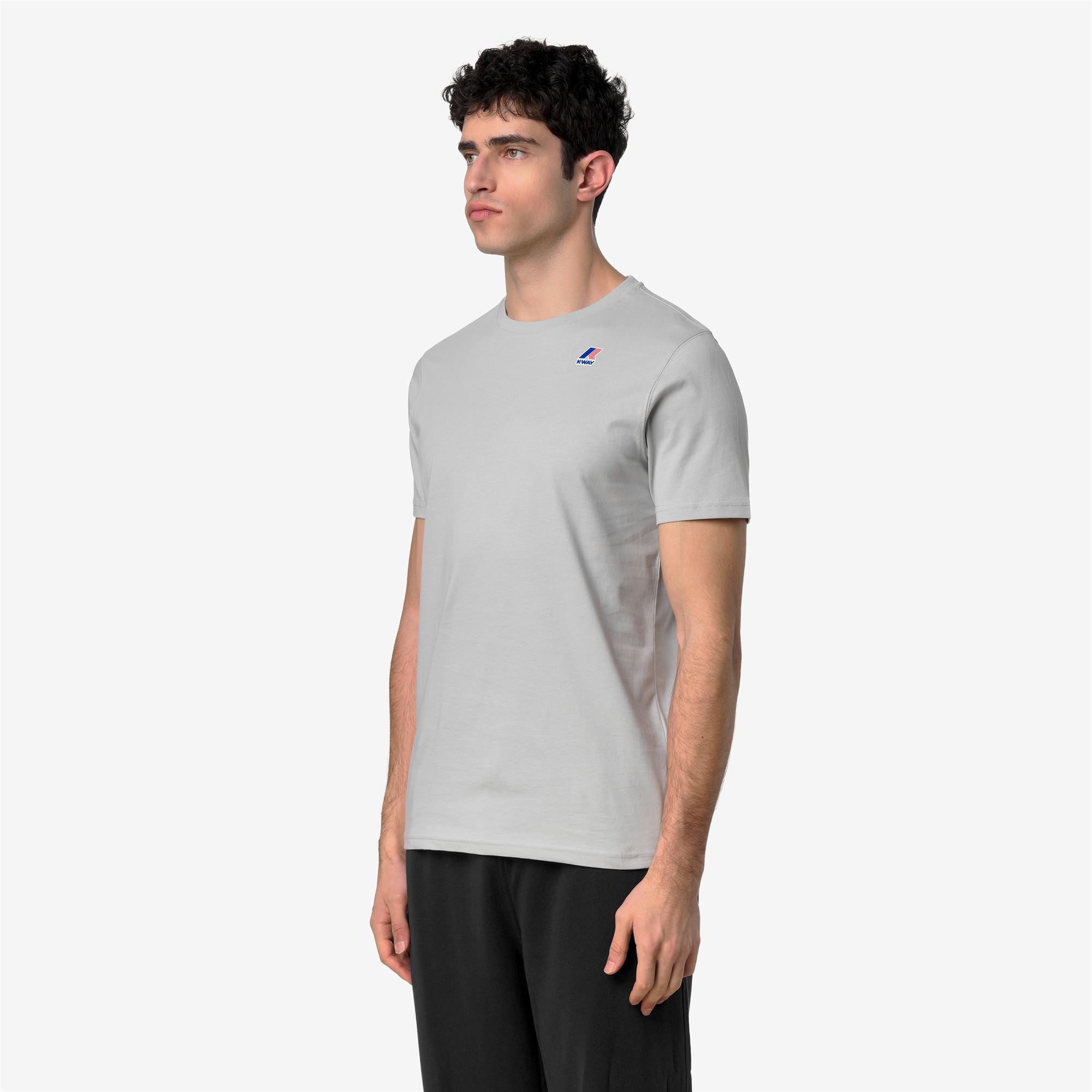 T-Shirts & Top_UNISEX_LEONIDE_T-Shirt_Grey - Commercial 5
