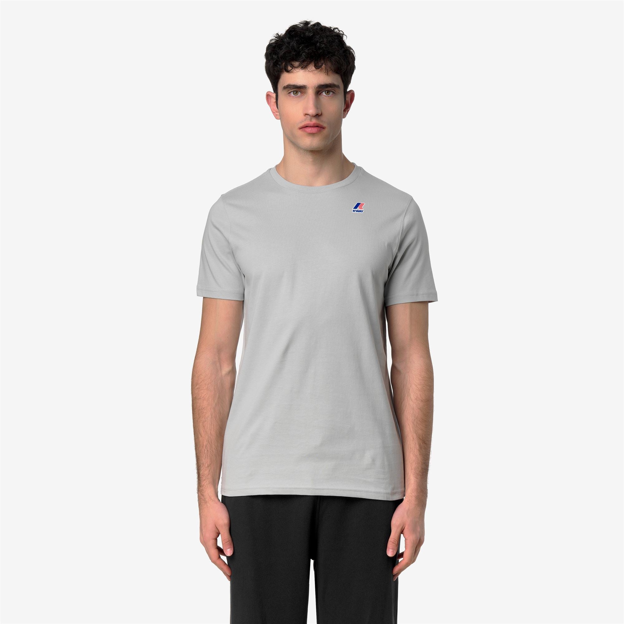 T-Shirts & Top_UNISEX_LEONIDE_T-Shirt_Grey - Commercial 4