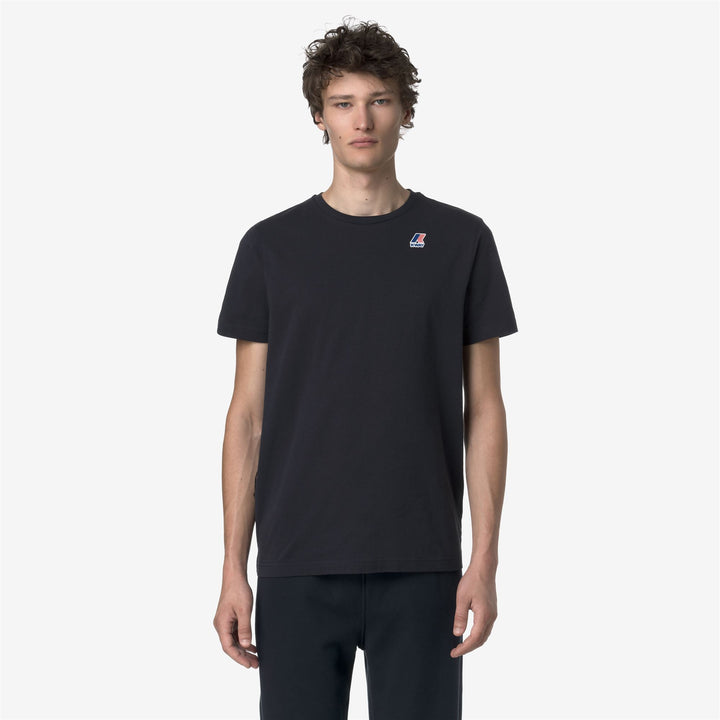 Camiseta unisex de algodón plegable azul para actividades al aire libre 4
