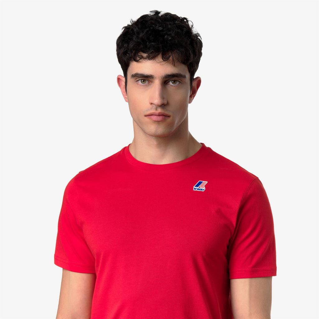 T-Shirts & Top_UNISEX_LEONIDE_T-Shirt_Red - Commercial 7