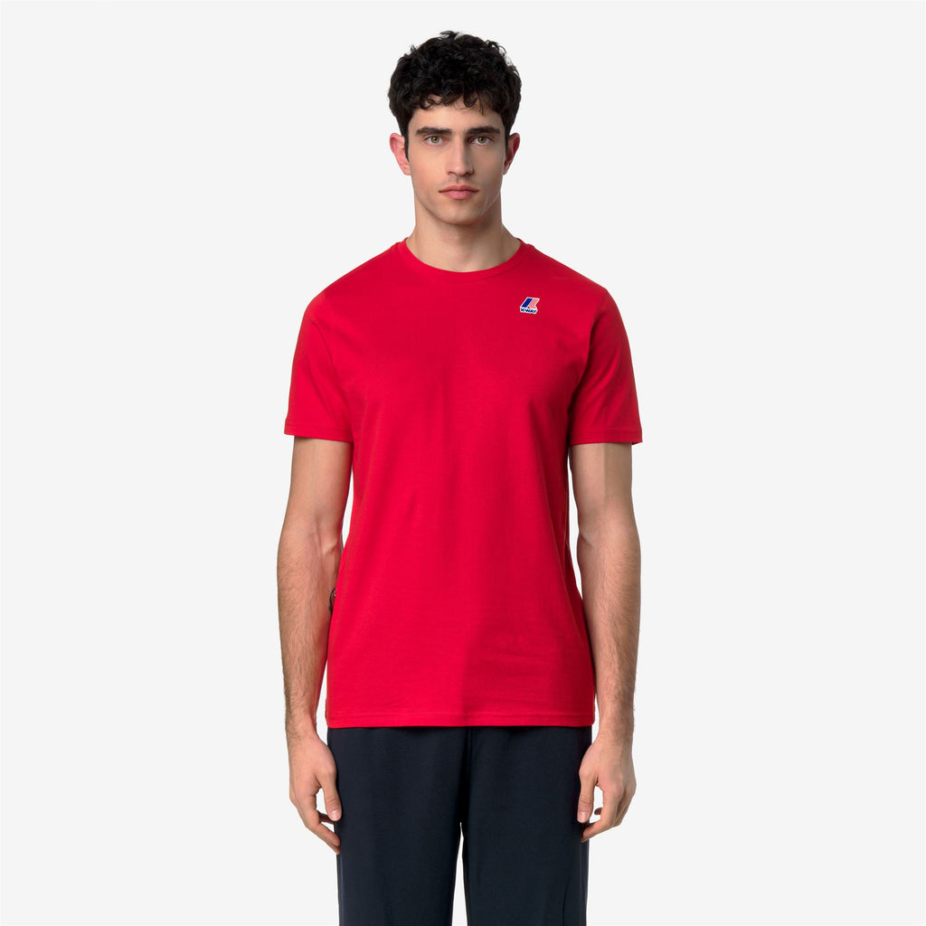 T-Shirts & Top_UNISEX_LEONIDE_T-Shirt_Red - Commercial 4
