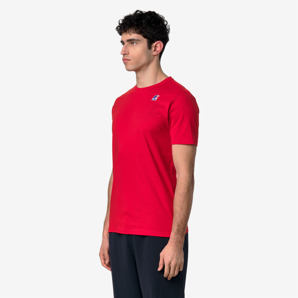 T-Shirts & Top_UNISEX_LEONIDE_T-Shirt_Red - Commercial 5