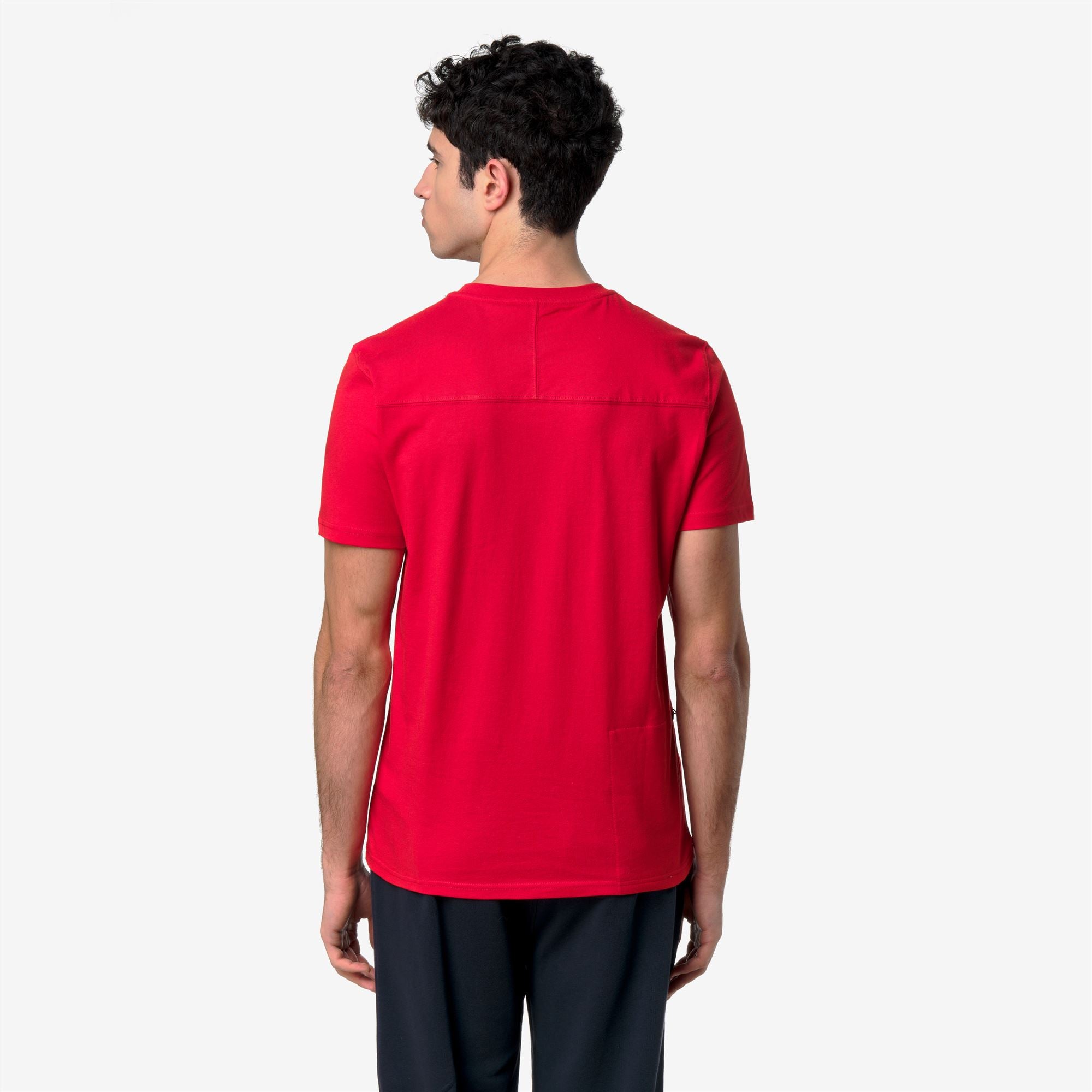 T-Shirts & Top_UNISEX_LEONIDE_T-Shirt_Red - Commercial 6
