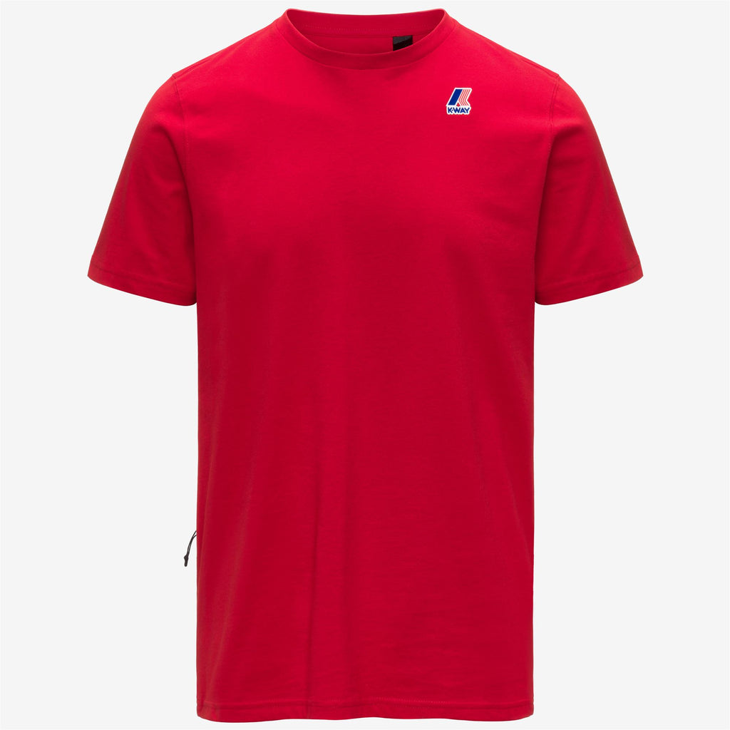 T-Shirts & Top_UNISEX_LEONIDE_T-Shirt_Red - Commercial 1