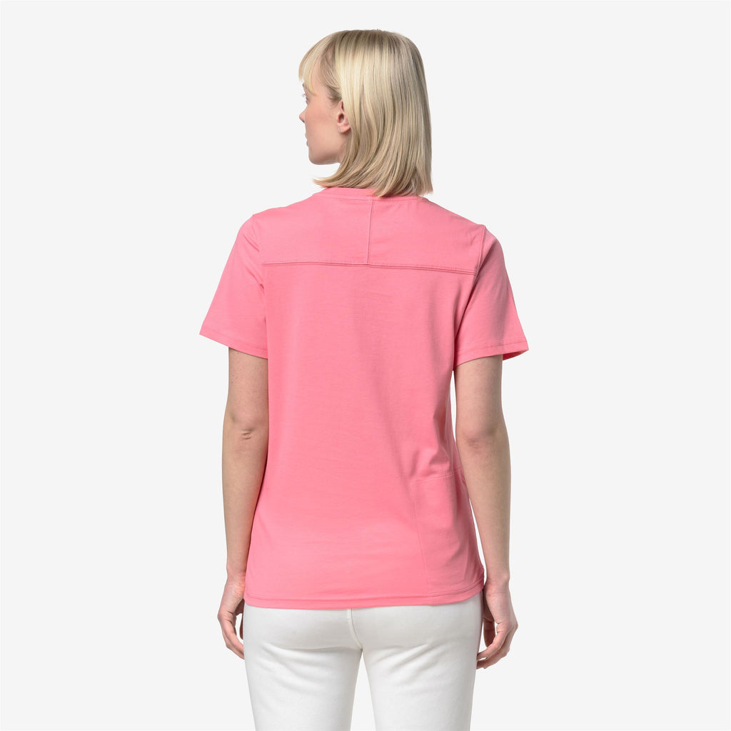 T-Shirts & Top_UNISEX_LEONIDE_T-Shirt_Pink Geranium - Commercial 6