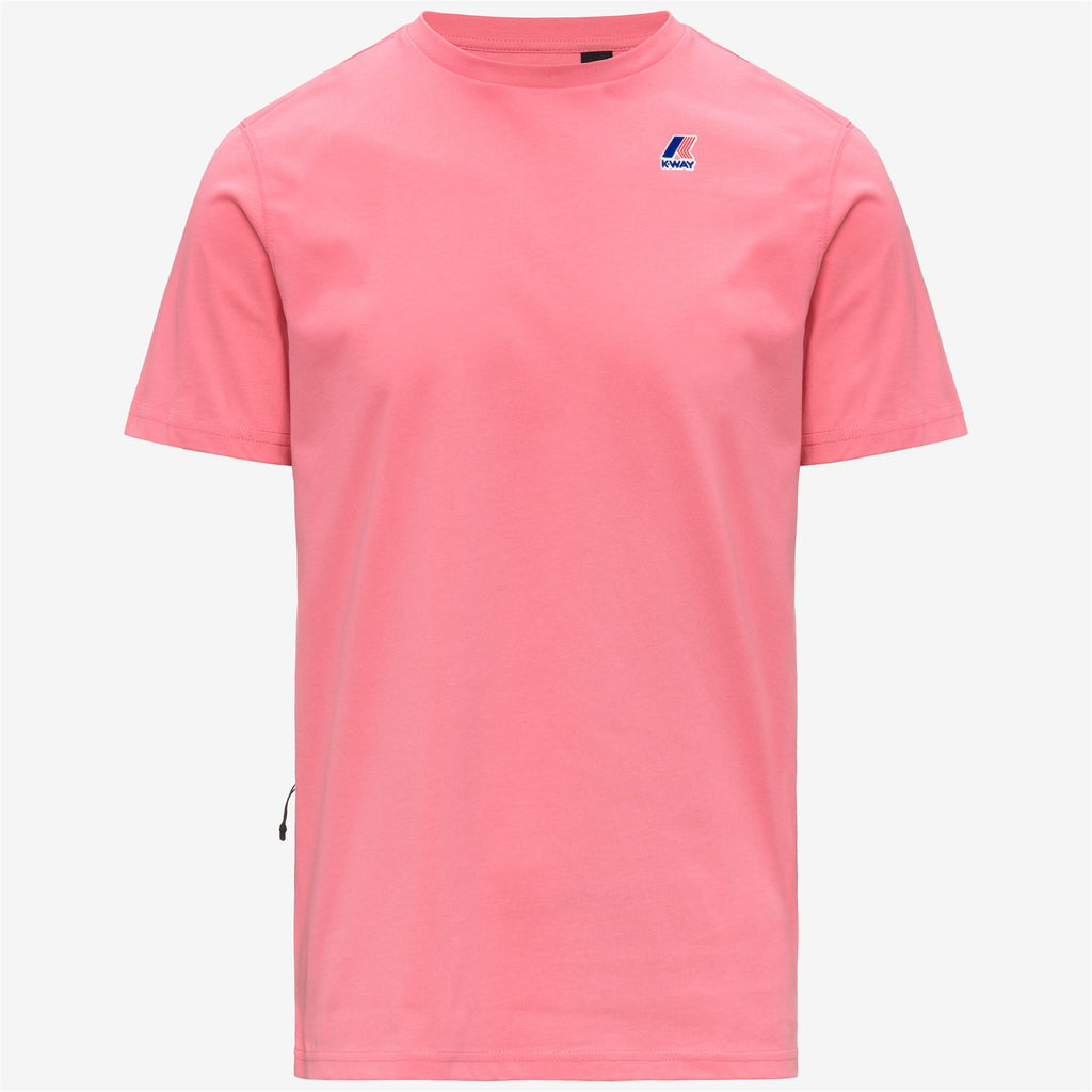 T-Shirts & Top_UNISEX_LEONIDE_T-Shirt_Pink Geranium - Commercial 1