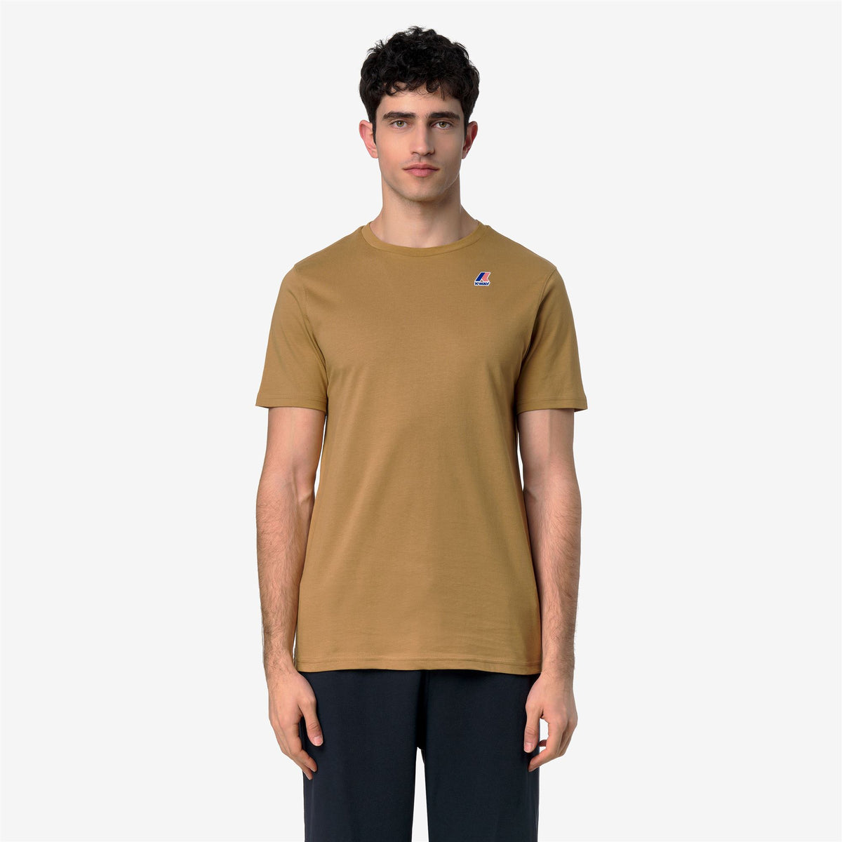 T-Shirts & Top_UNISEX_LEONIDE_T-Shirt_Brown Bistre - Commercial 4