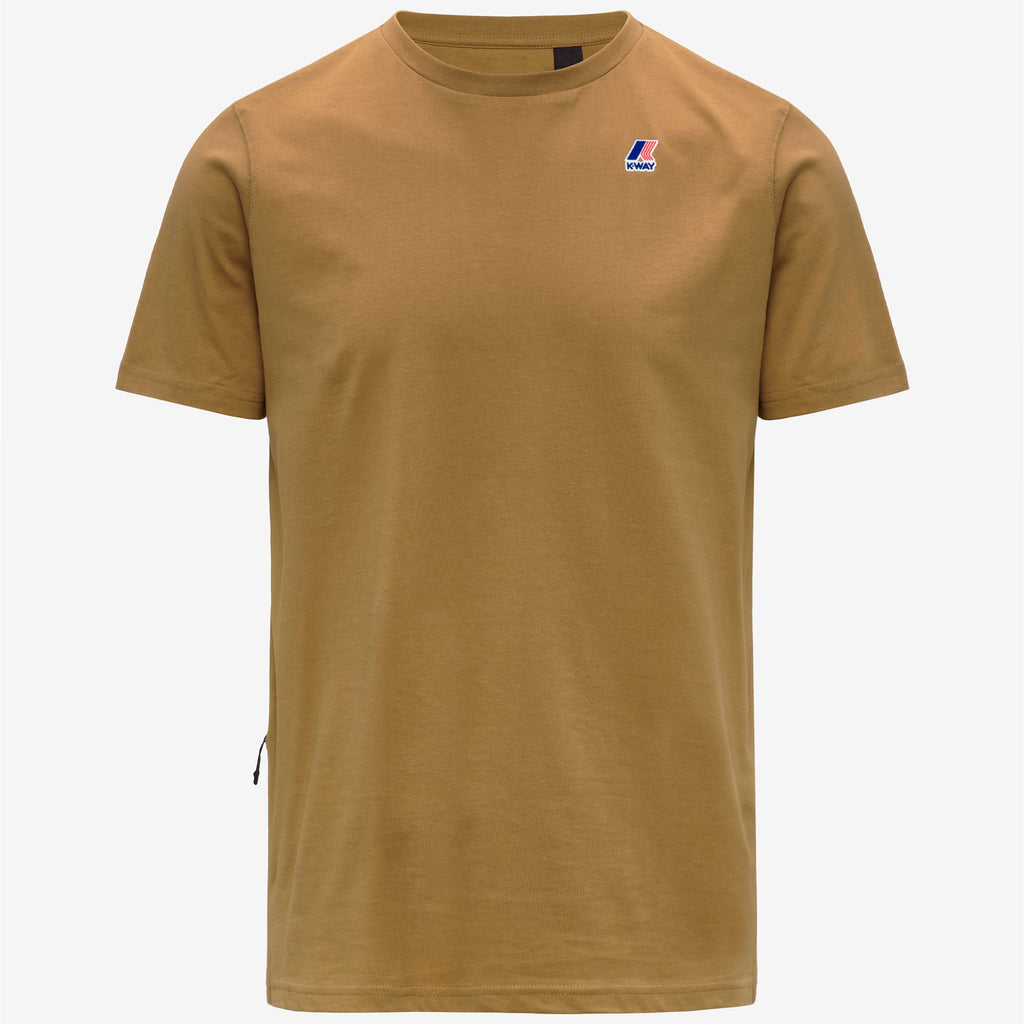T-Shirts & Top_UNISEX_LEONIDE_T-Shirt_Brown Bistre - Commercial 1