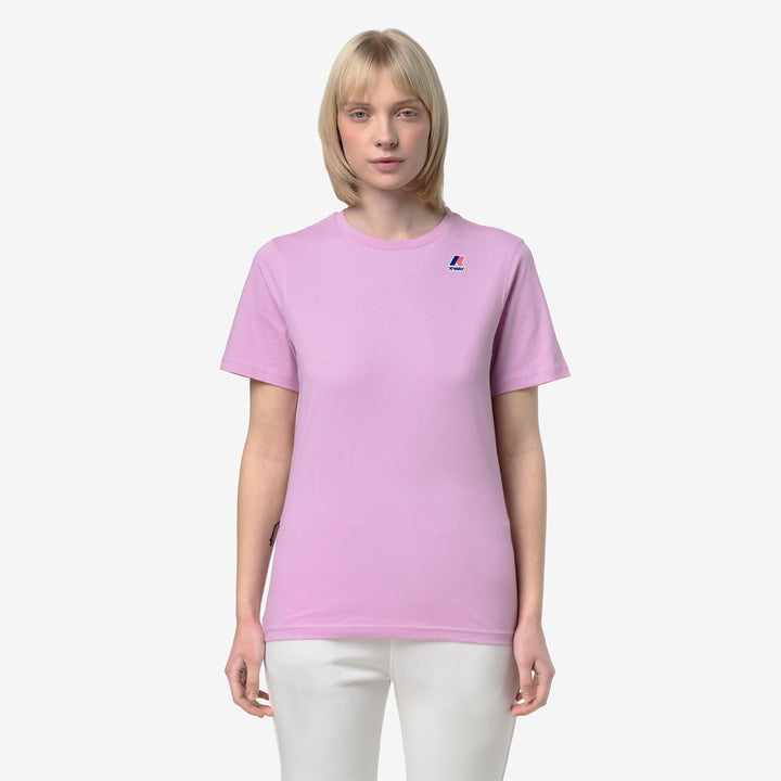 LEONIDE T-Shirts & Top T-Shirt Unisex Pink Lavender 1