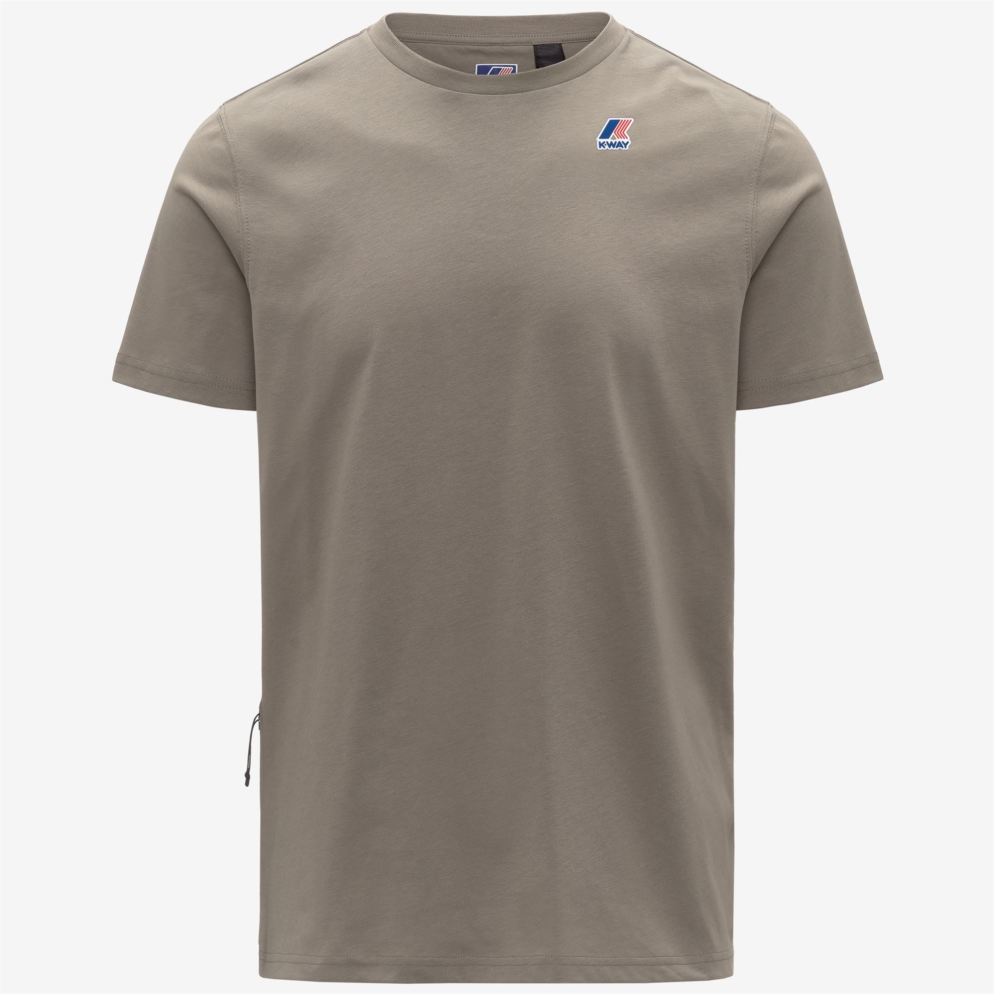 T-Shirts & Top_UNISEX_LEONIDE_T-Shirt_Beige Taupe - Commercial 1