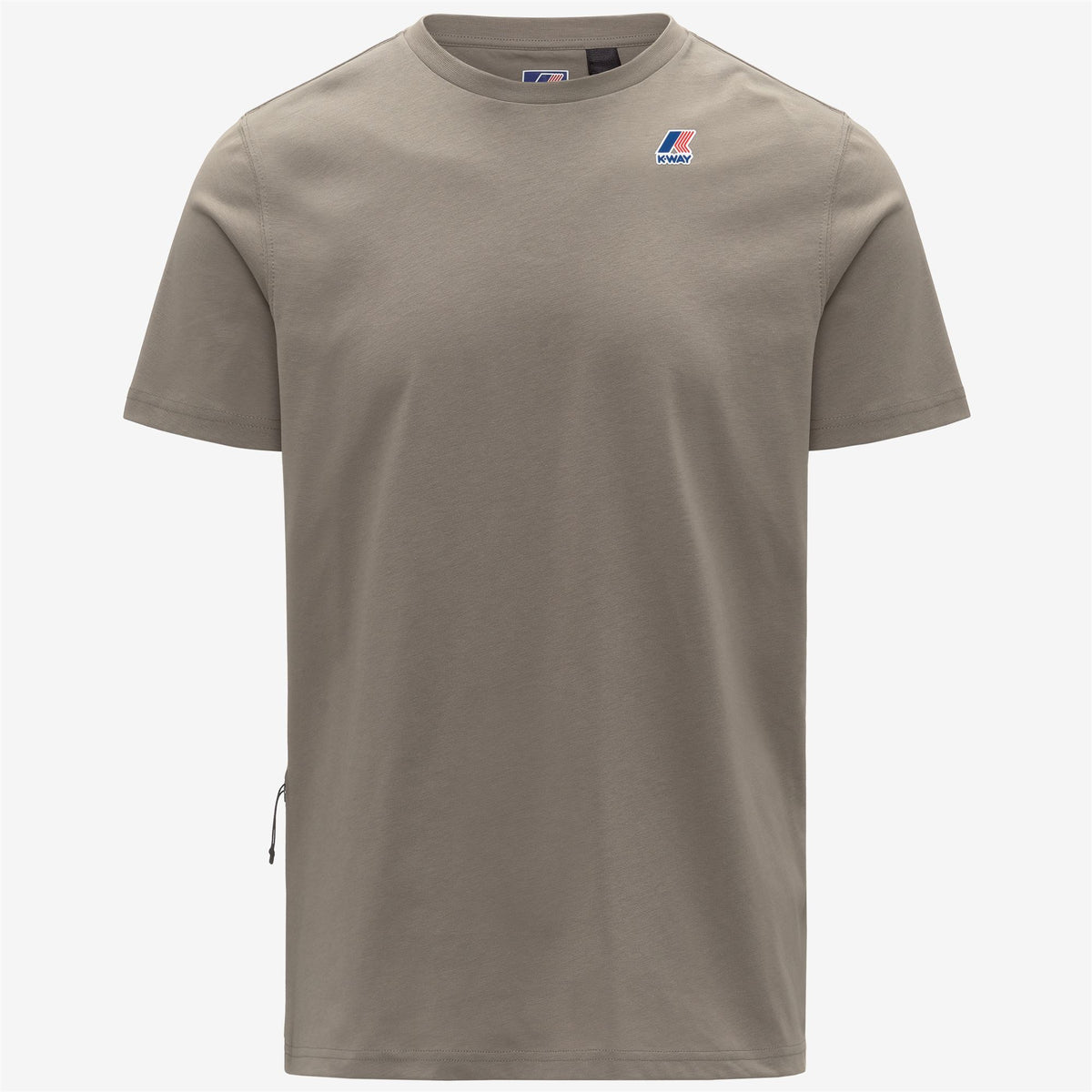 T-Shirts & Top_UNISEX_LEONIDE_T-Shirt_Beige Taupe - Commercial 1
