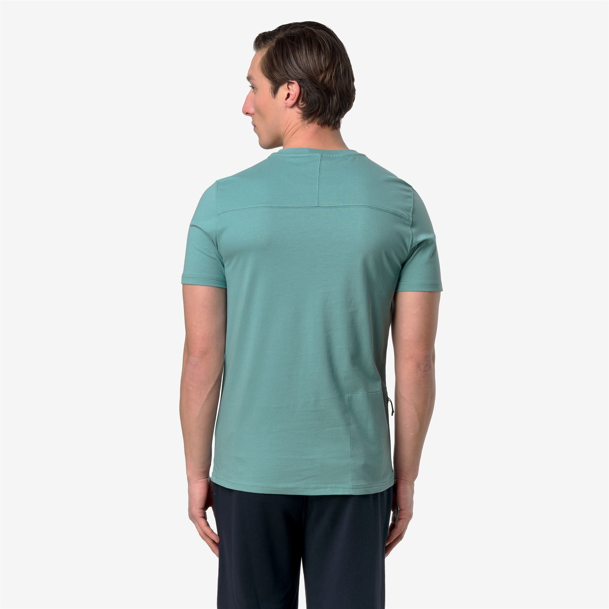 T-Shirts & Top_UNISEX_LEONIDE_T-Shirt_Green Mine - Commercial 6