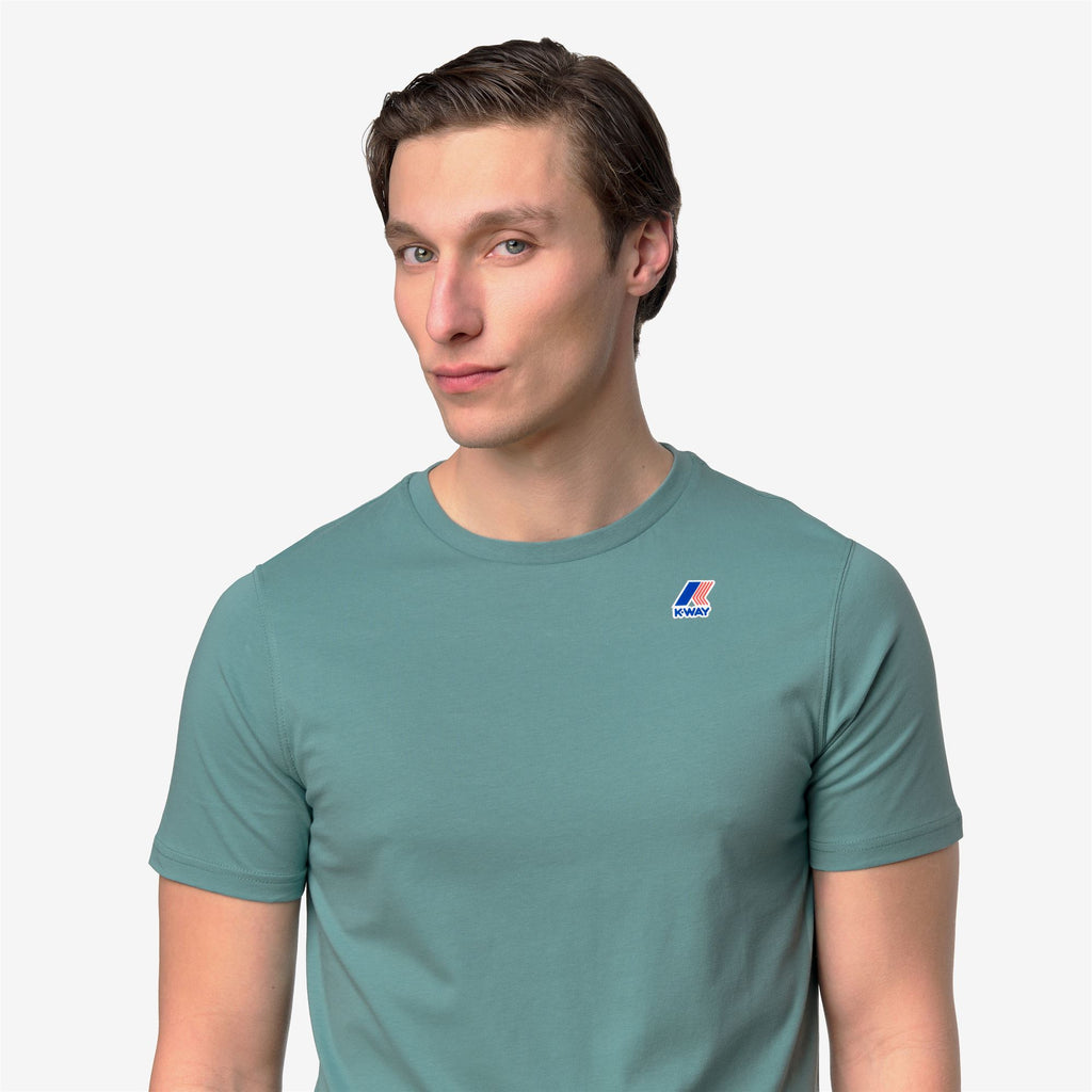 T-Shirts & Top_UNISEX_LEONIDE_T-Shirt_Green Mine - Commercial 7