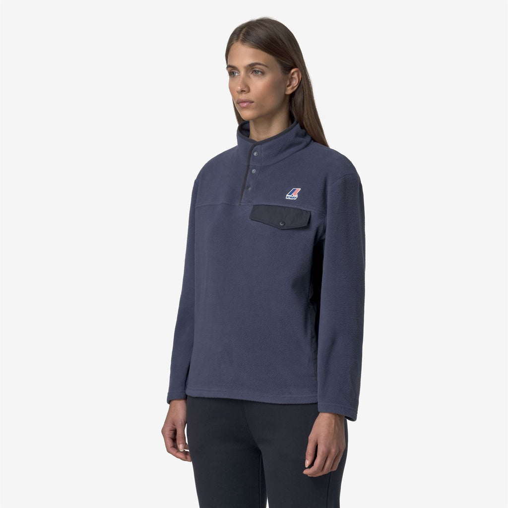 Fleece_UNISEX_BARNABE 4.0 POLAR_Pull Over_Blue Deep Cobalt - Blue Depth - Commercial 5