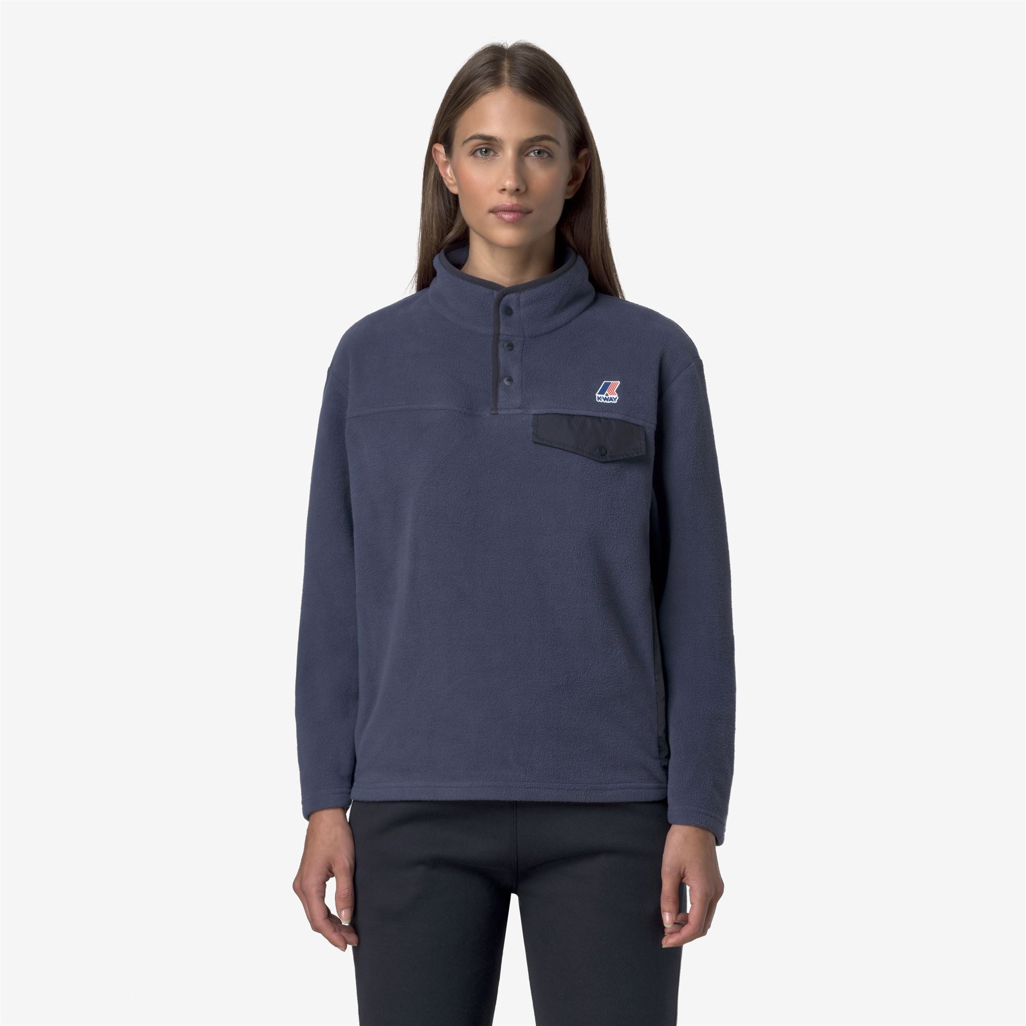 Fleece_UNISEX_BARNABE 4.0 POLAR_Pull Over_Blue Deep Cobalt - Blue Depth - Commercial 4