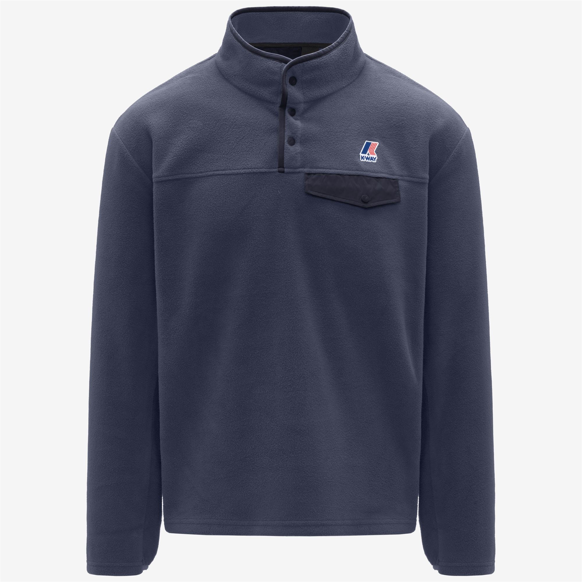 Fleece_UNISEX_BARNABE 4.0 POLAR_Pull Over_Blue Deep Cobalt - Blue Depth - Commercial 1