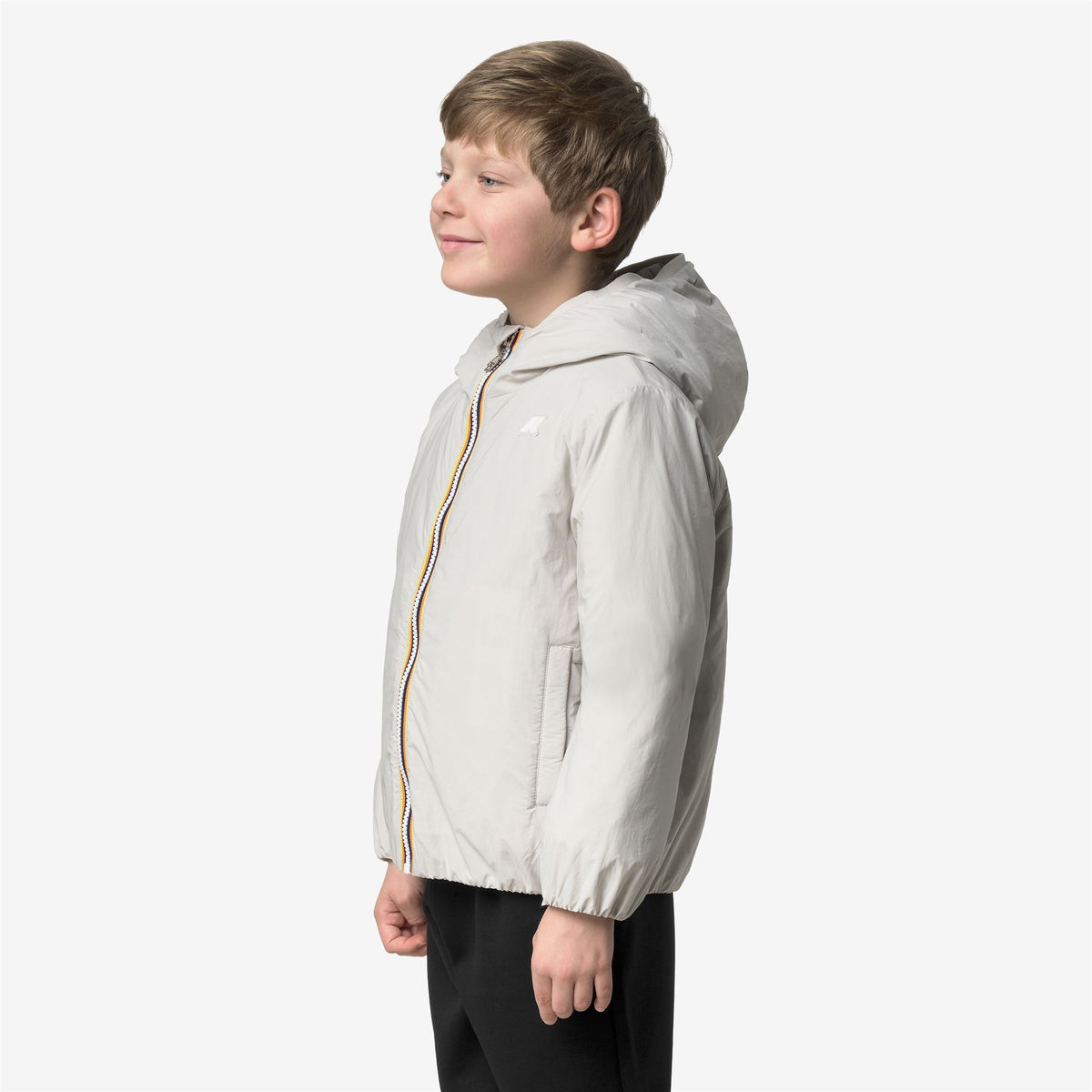 Jackets_Boy_P. JACK PLAIN WARM_Short_BEIGE LT - Commercial 5