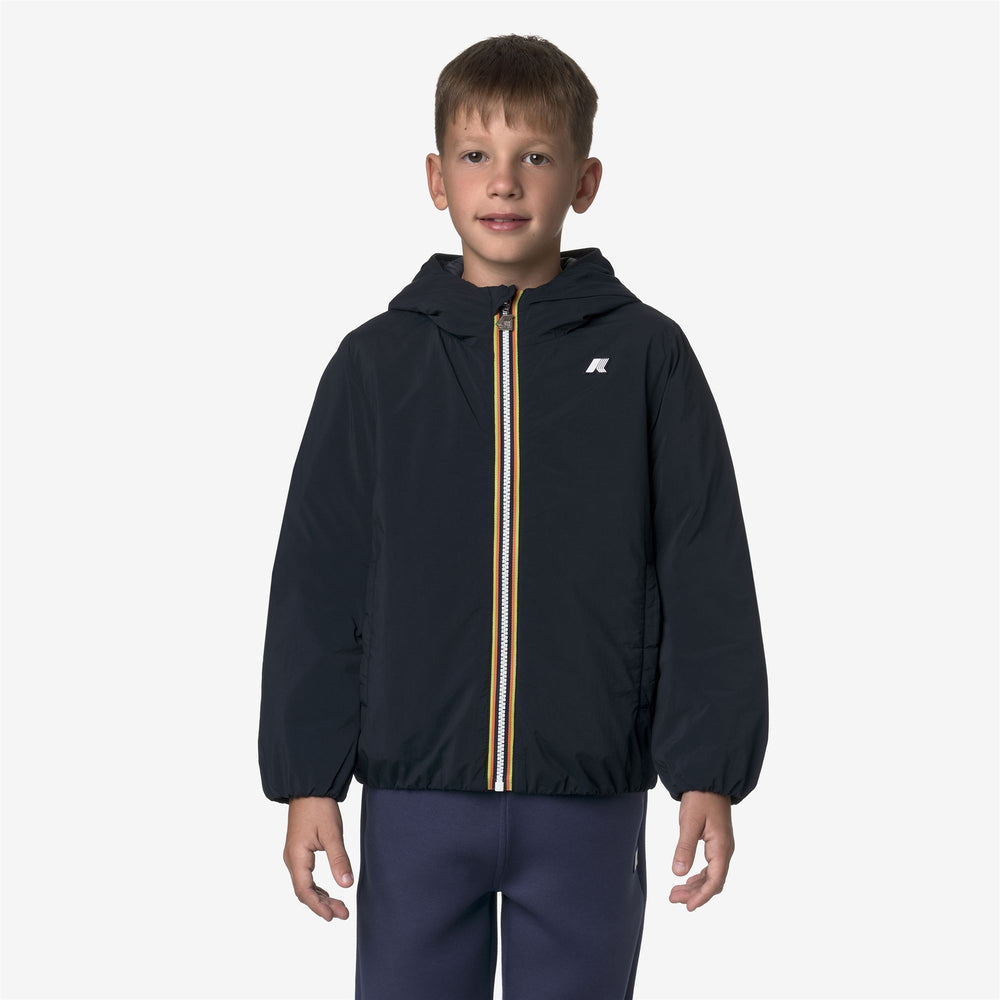 Blue Boys' Short Water-Repellent Jacket with PrimaLoft Insulation 02