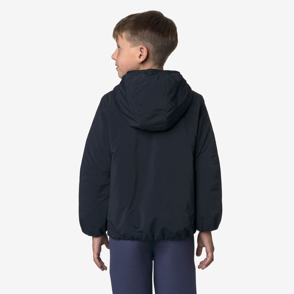 Blue Boys' Short Water-Repellent Jacket with PrimaLoft Insulation 02