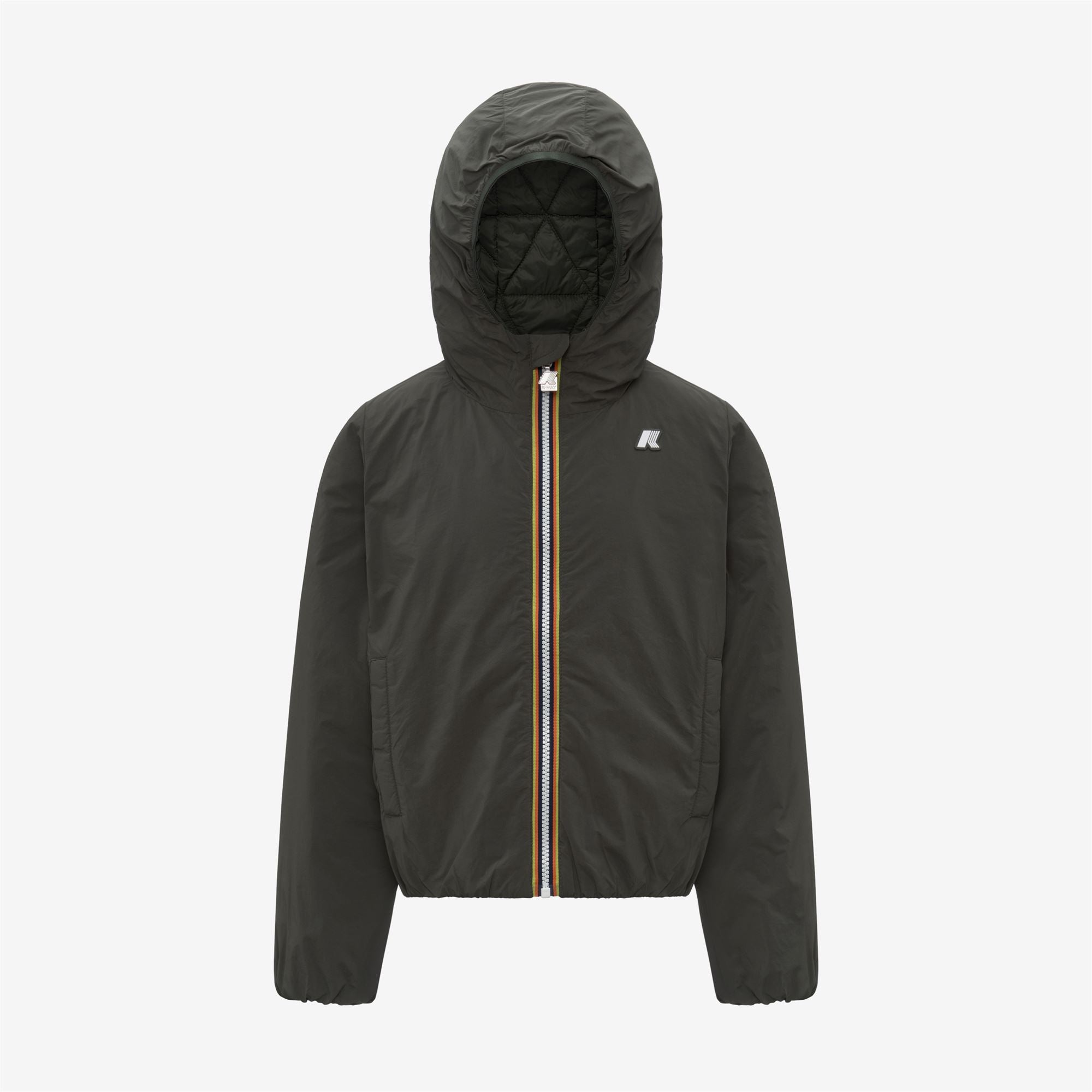Jackets_BOY_P. JACK PLAIN WARM_Short_GREEN BLACKISH - Commercial 1