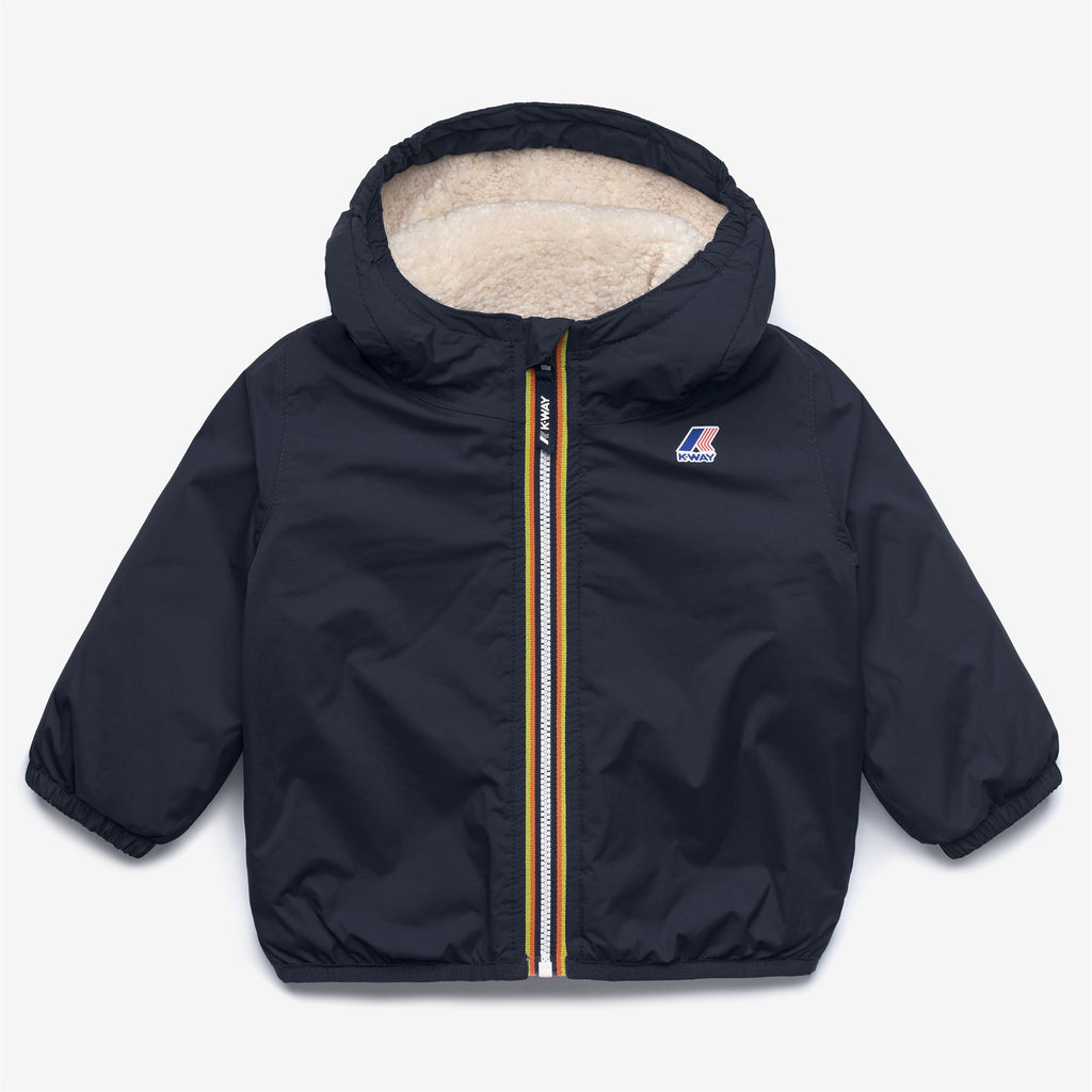 Jackets_KID UNISEX_E.  LE VRAI 4.0 CLAUDINE ORSETTO_Mid_Blue Depth - Commercial 1