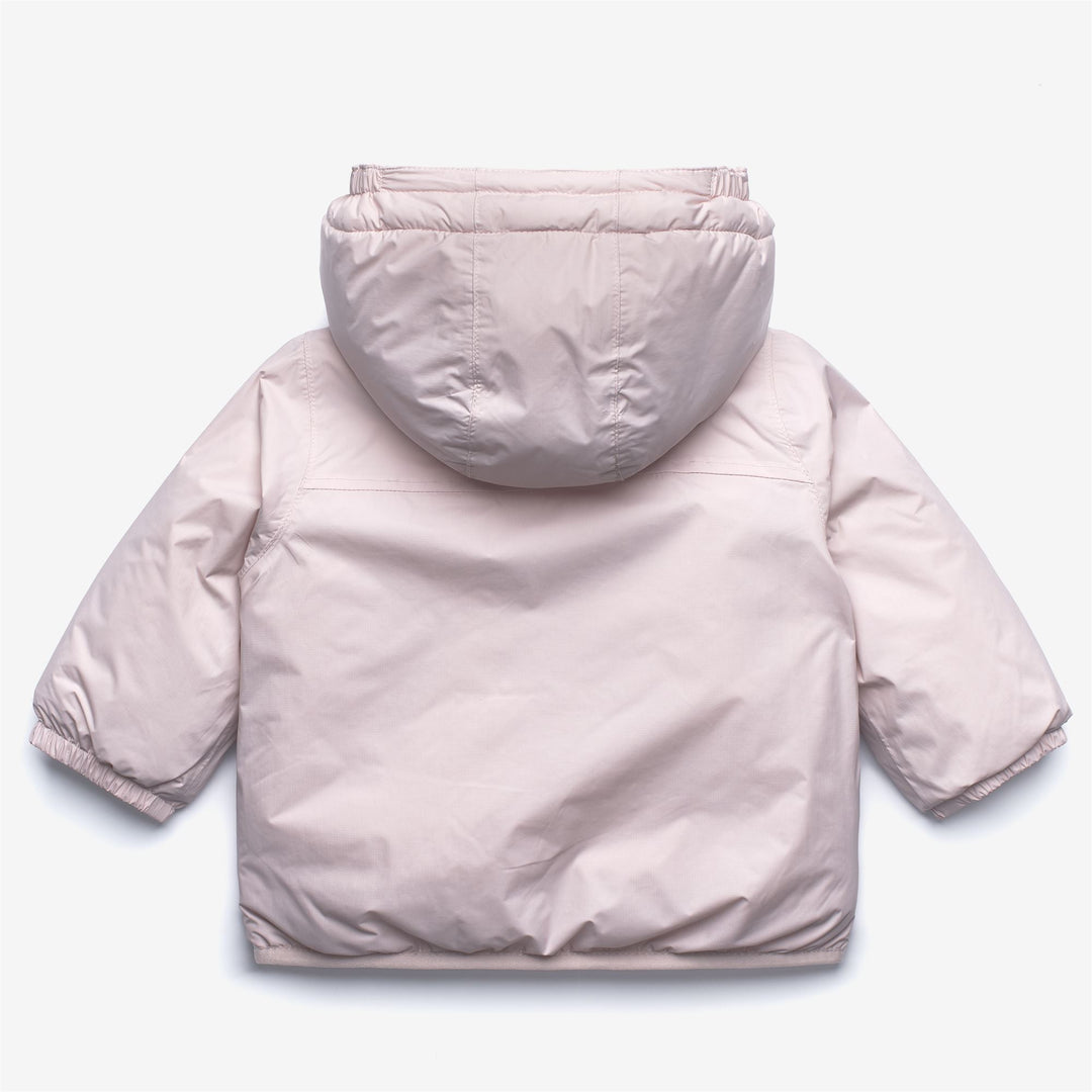Chaqueta de invierno unisex gris para niños con forro de peluche sintético main