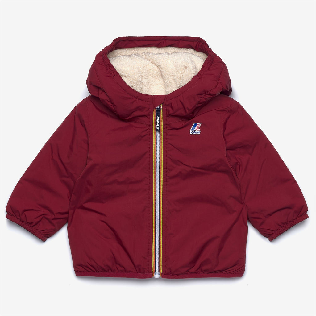Jackets_KID UNISEX_E.  LE VRAI 4.0 CLAUDINE ORSETTO_Mid_Red Syrah - Commercial 1