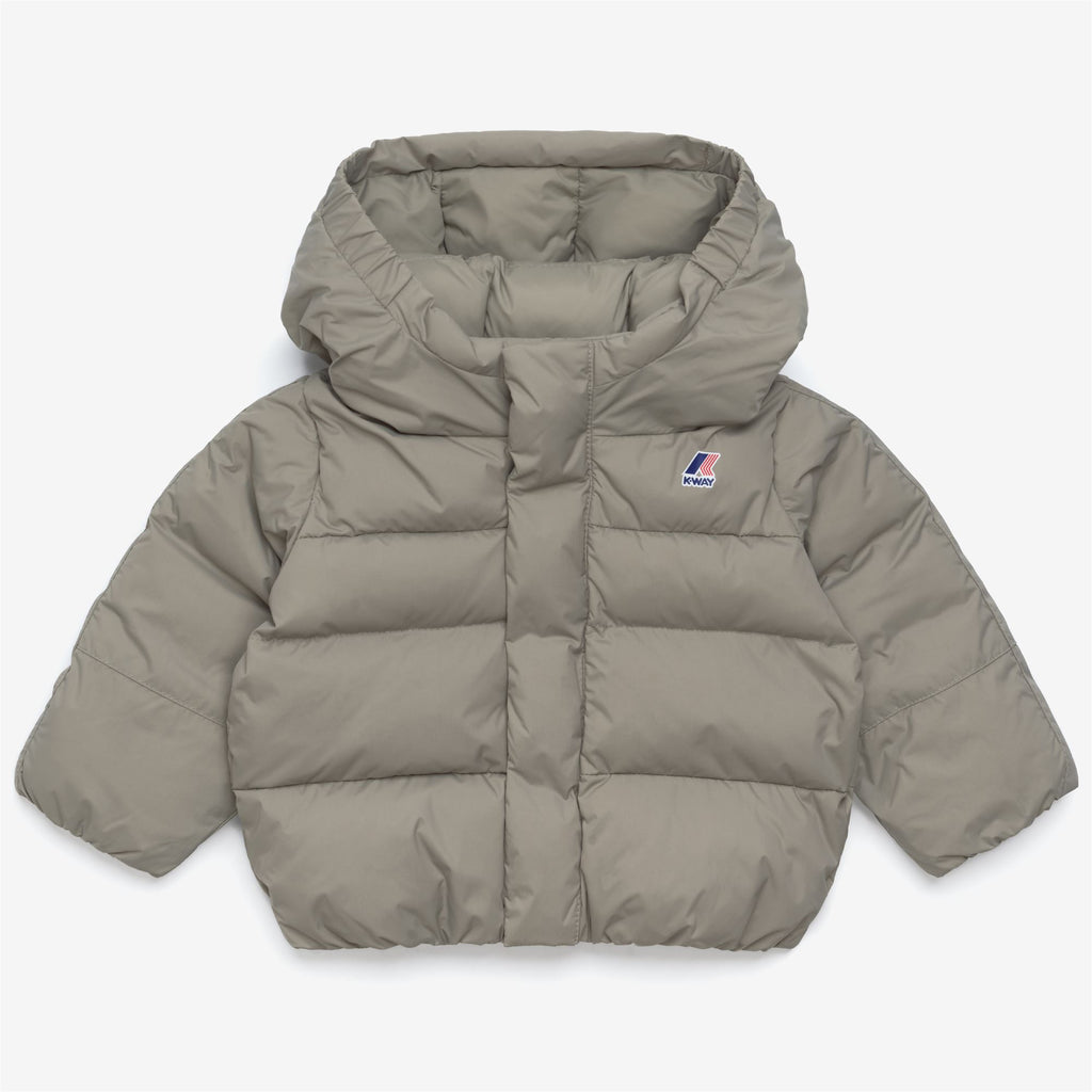 Jackets_KID UNISEX_E. LE VRAI 4.0 AURELE HEAVY WARM_Mid_Green Oak - Commercial 1