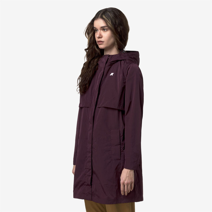SOPHILENE SATIN GLASS - Jackets - Medio - Donna - VIOLET MAUVE WINE 4