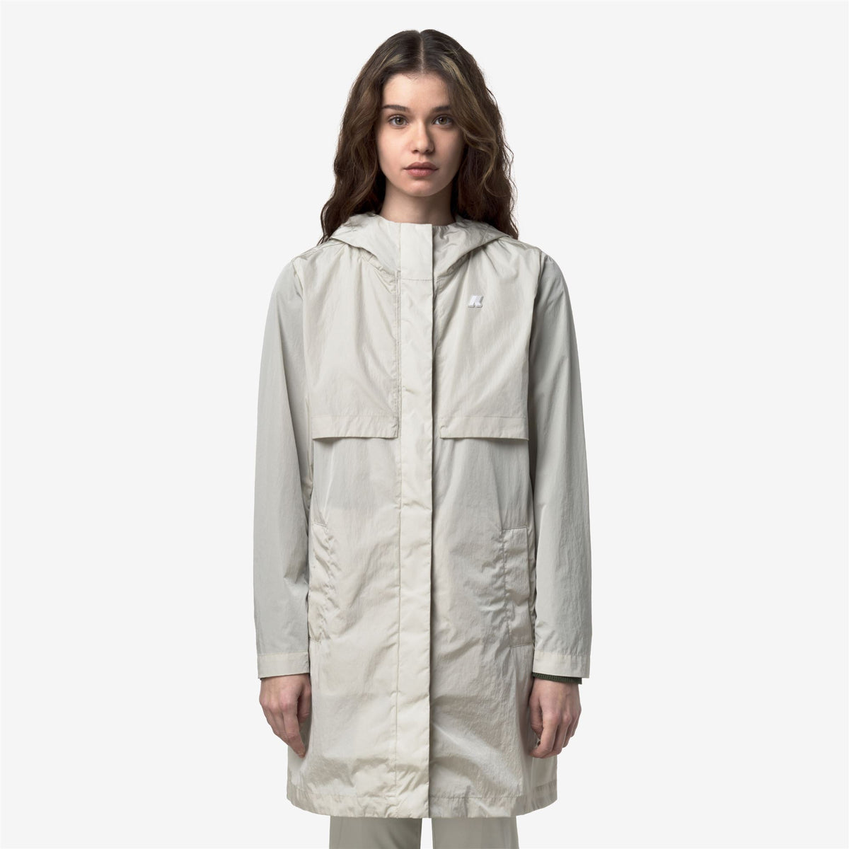 Jackets_Woman_SOPHILENE SATIN GLASS_Mid_BEIGE LT - Commercial 4