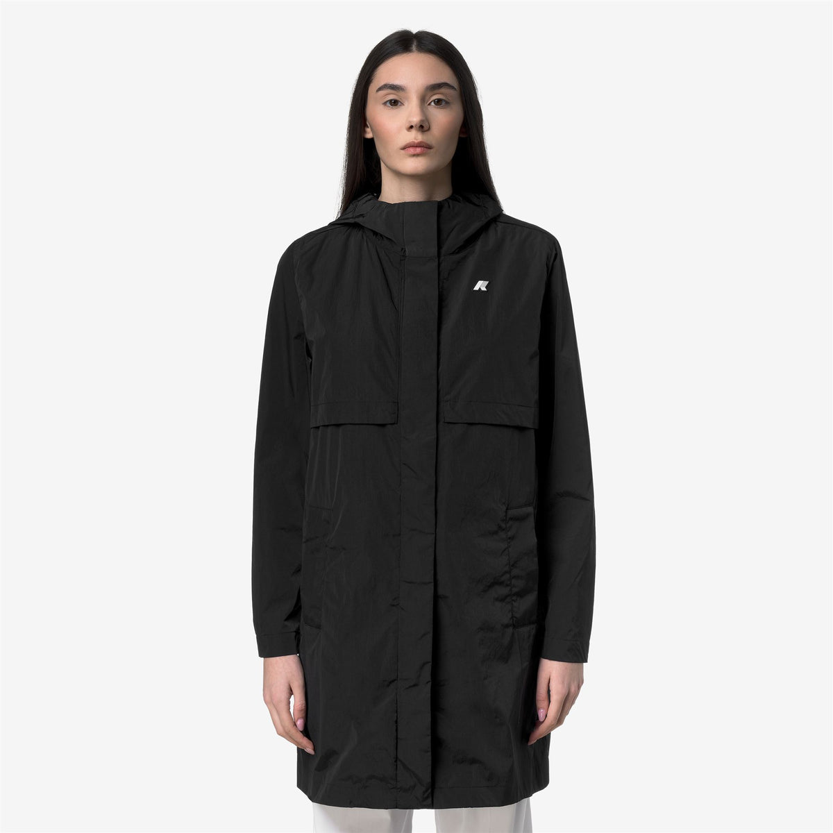 Jackets_Woman_SOPHILENE SATIN GLASS_Mid_Black Pure - Black Pure - Commercial 4