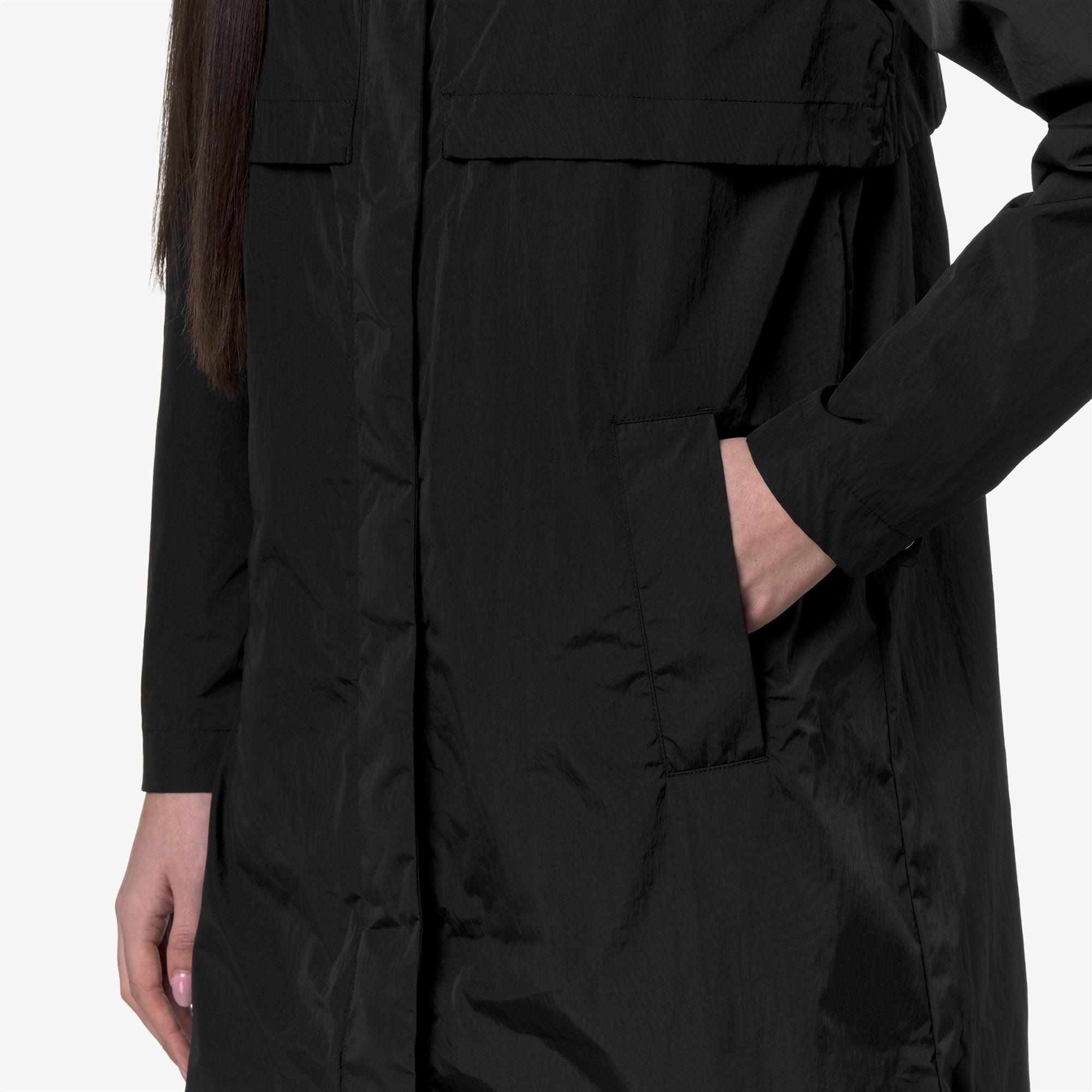 Jackets_Woman_SOPHILENE SATIN GLASS_Mid_Black Pure - Black Pure - Commercial 7