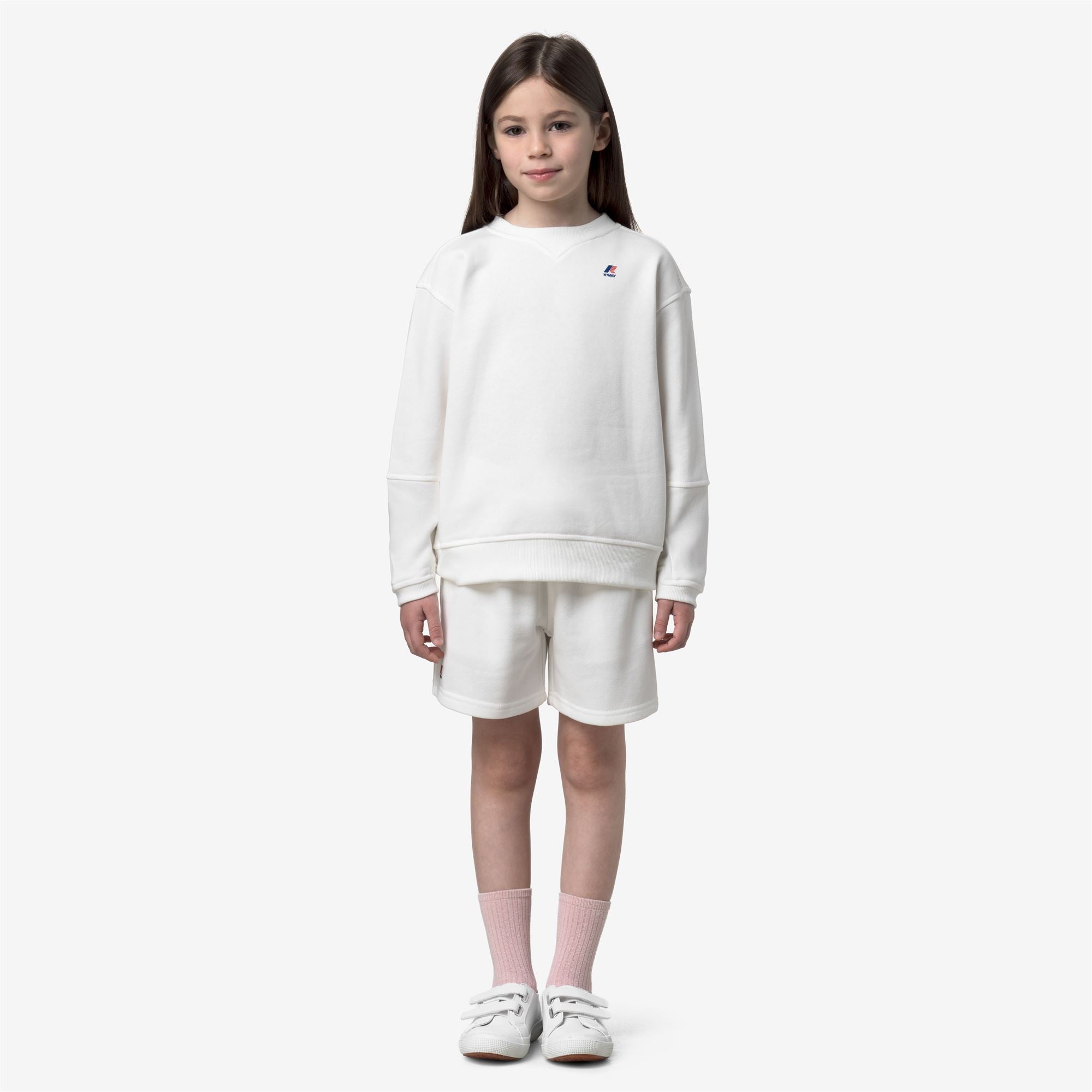 Shorts_KID UNISEX_P. DORIAN PC_Sport Shorts_White - White - Commercial 4