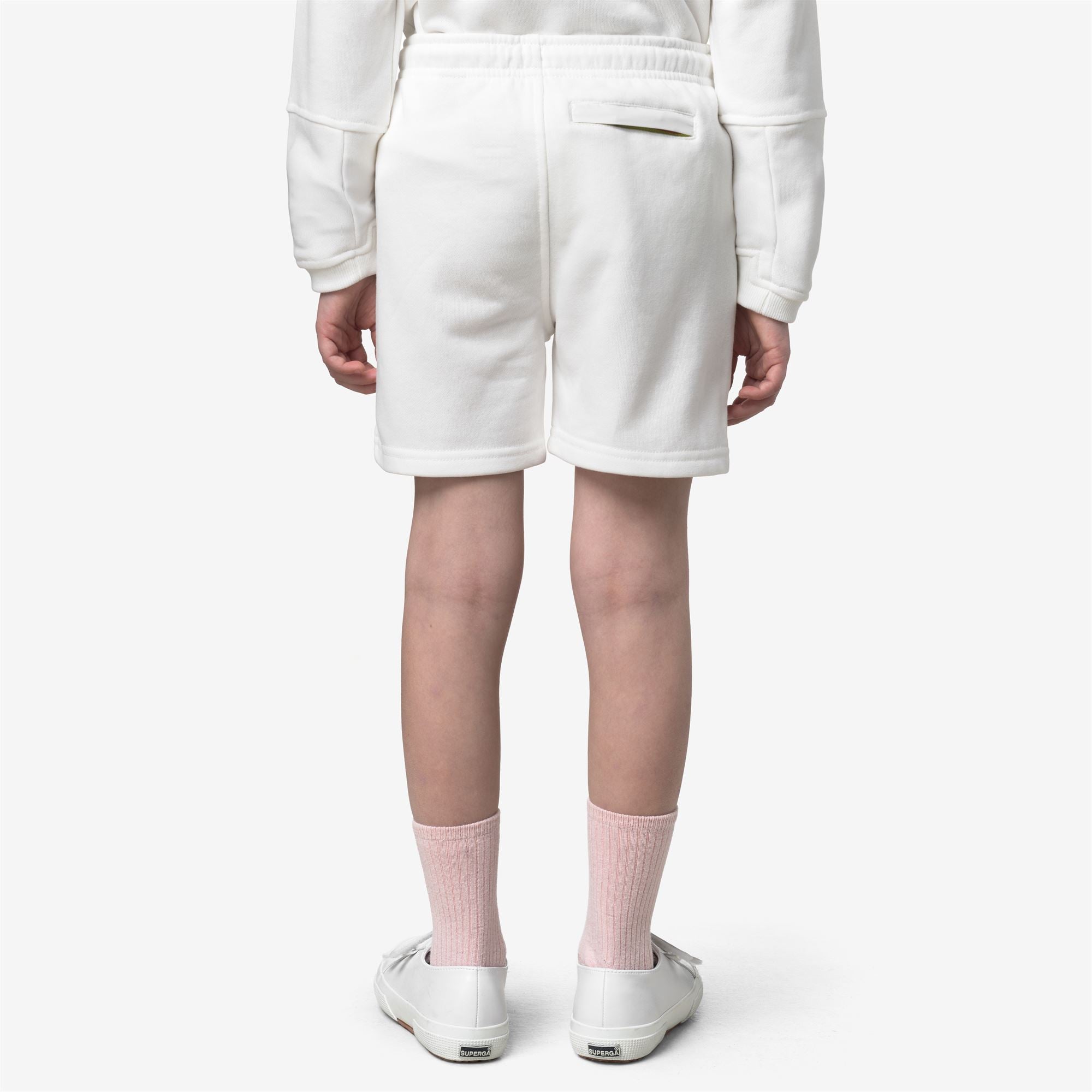 Shorts_KID UNISEX_P. DORIAN PC_Sport Shorts_White - White - Commercial 6