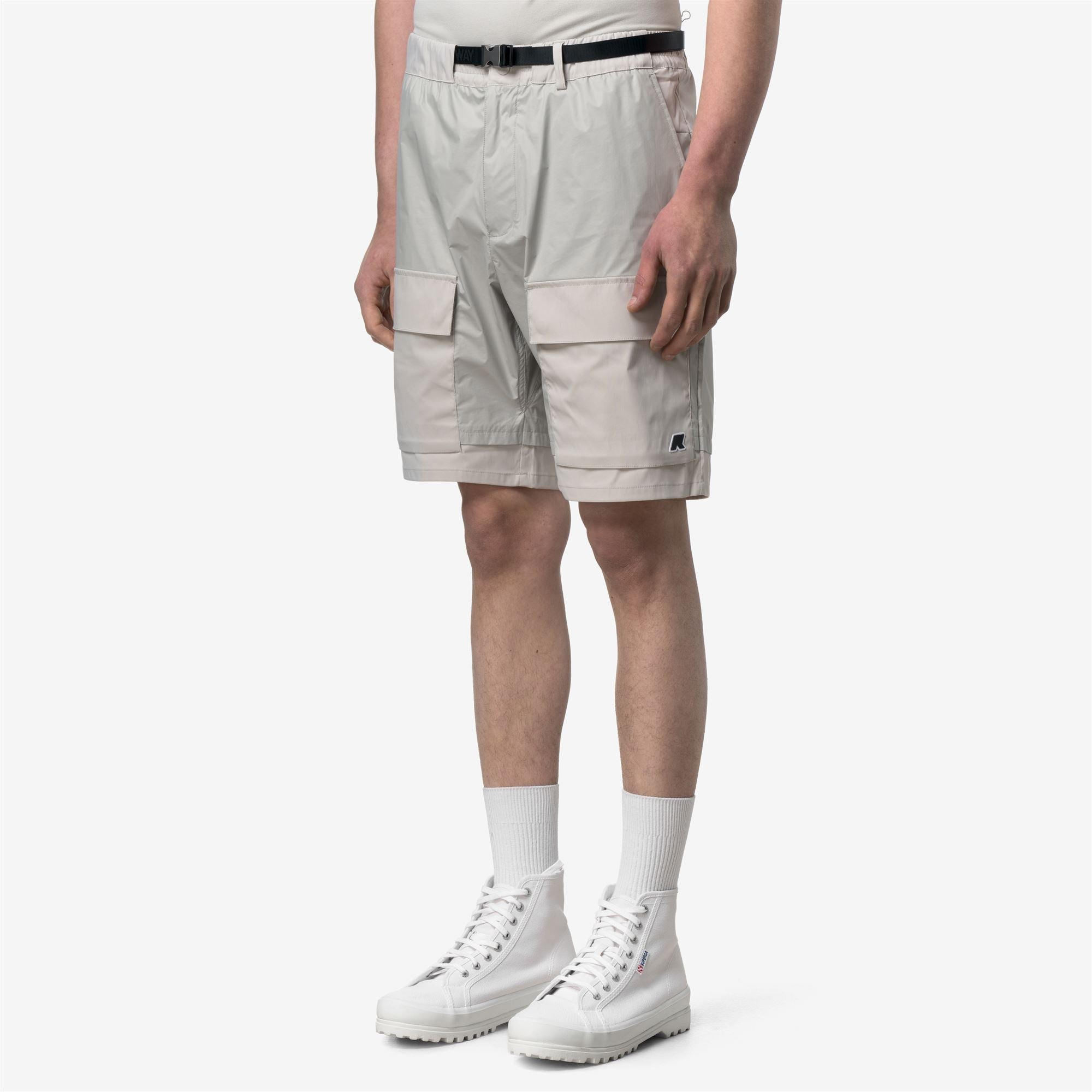 Shorts_Man_BREGER_Sport Shorts_BEIGE LT - Commercial 5