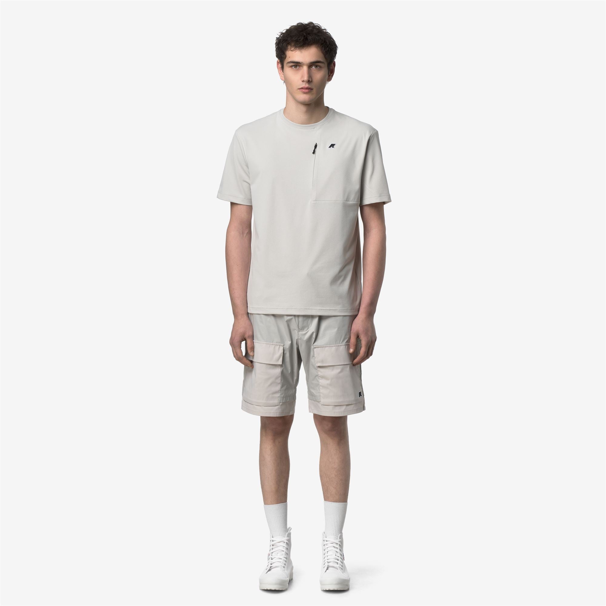 Shorts_Man_BREGER_Sport Shorts_BEIGE LT - Commercial 4