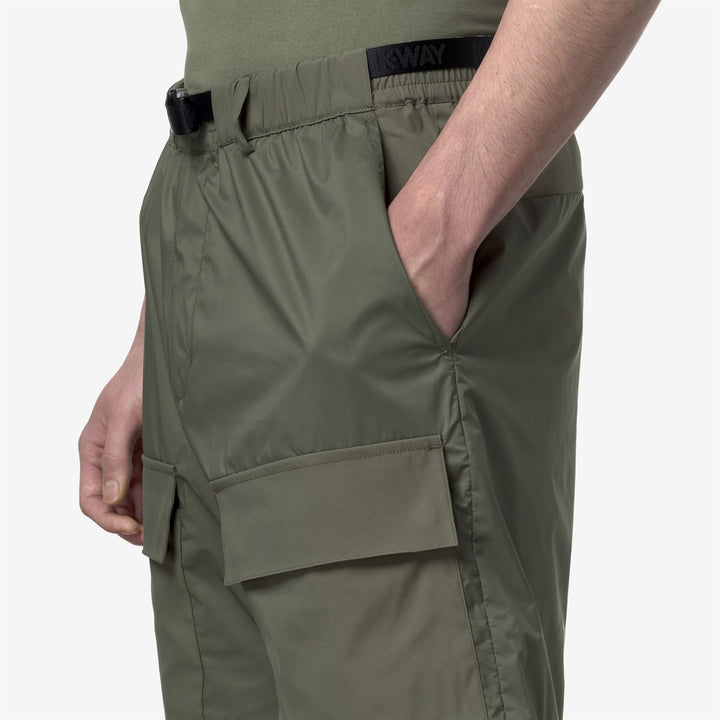 BREGER Shorts Sport Shorts Man Green Lichen 4