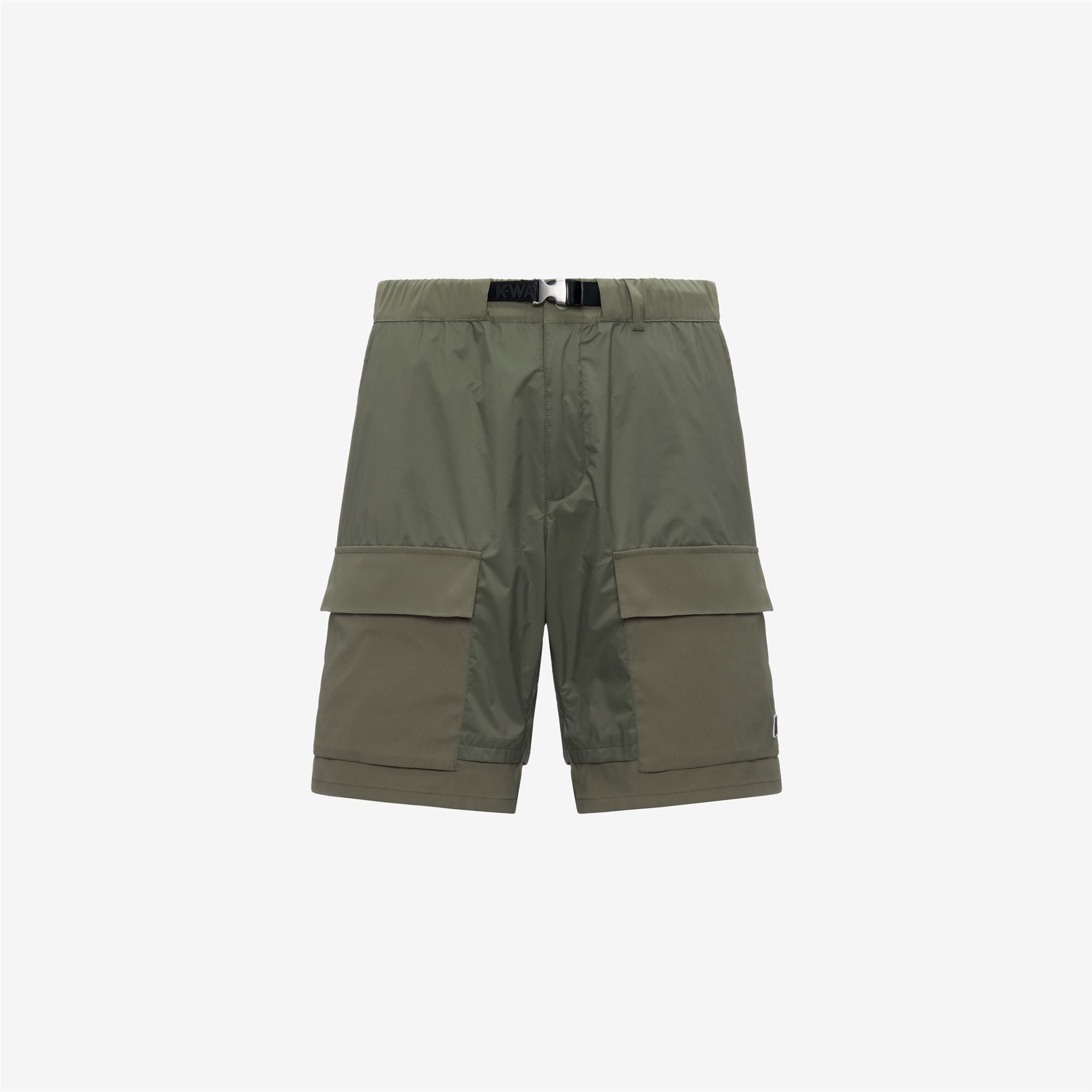 Shorts_Man_BREGER_Sport Shorts_Green Lichen - Commercial 1