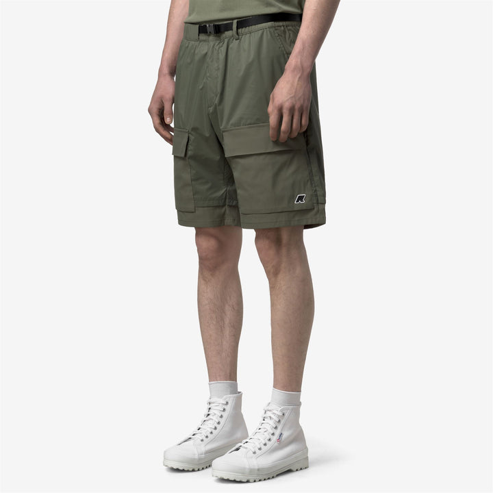BREGER Shorts Sport Shorts Man Green Lichen 2