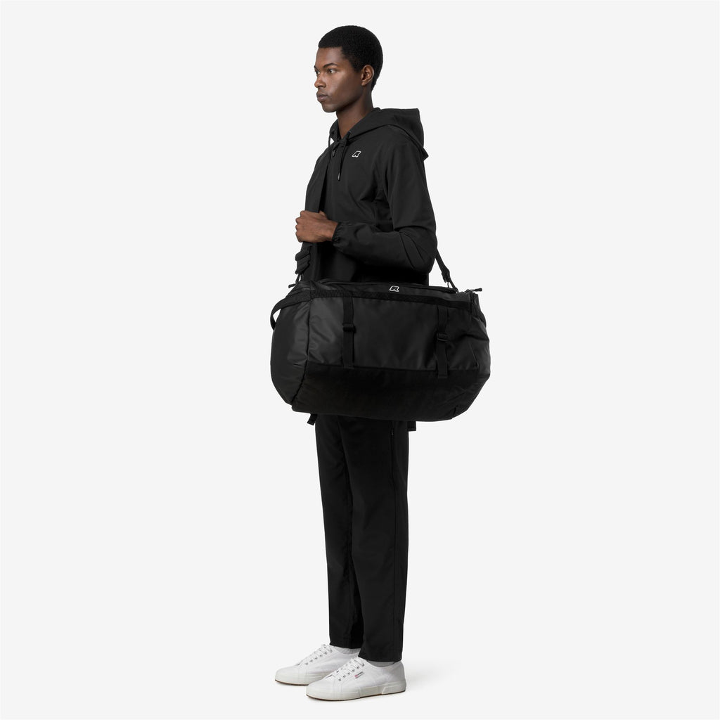 Bags_Unisex_VERCOS TRAVEL_Duffle_Black Pure - Commercial 6