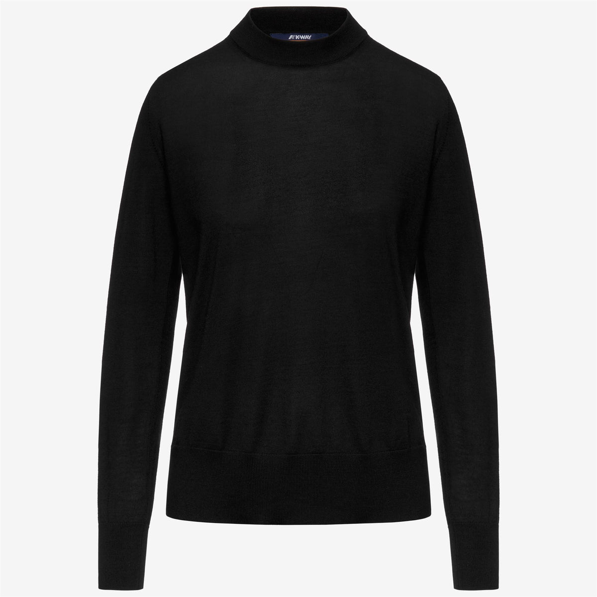 Knitwear_Woman_CHARMY  WOOL SILK CASHMERE_Pull Over_Black Pure - Commercial 1
