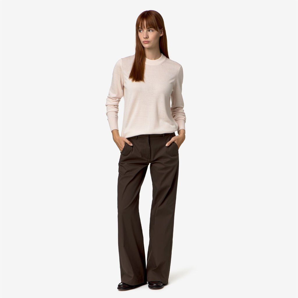 Knitwear_Woman_CHARMY  WOOL SILK CASHMERE_Pull Over_White Jet - Commercial 7