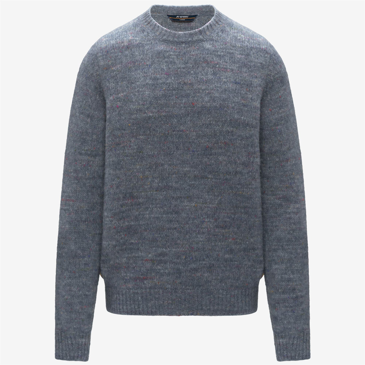 Knitwear_Man_CHAD BUTTONED YARN_Pull Over_AZURE BLIZZARD COMBO - Commercial 1