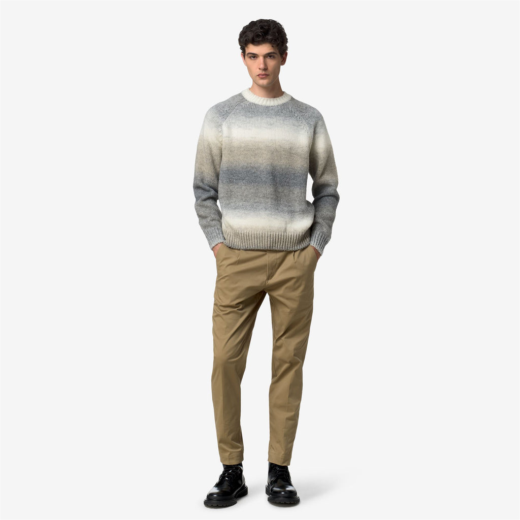 Knitwear_Man_VALTER SHADED YARN_Pull Over_GREY BEIGE DEGRADE - Commercial 7