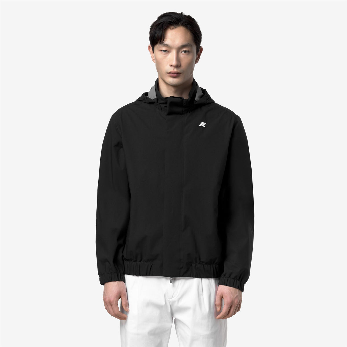 Jackets_Man_AURENE STRETCH 2L_Short_Black Pure - Black Pure - Commercial 4