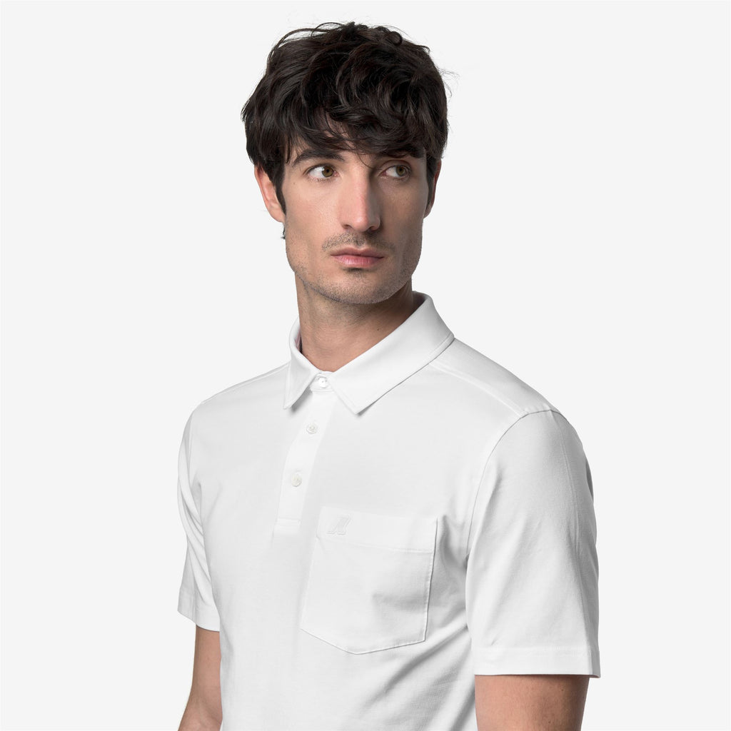 Polo Shirts_Man_VANOINE LIGHT STRETCH JERSEY_Polo_White - White - Commercial 7